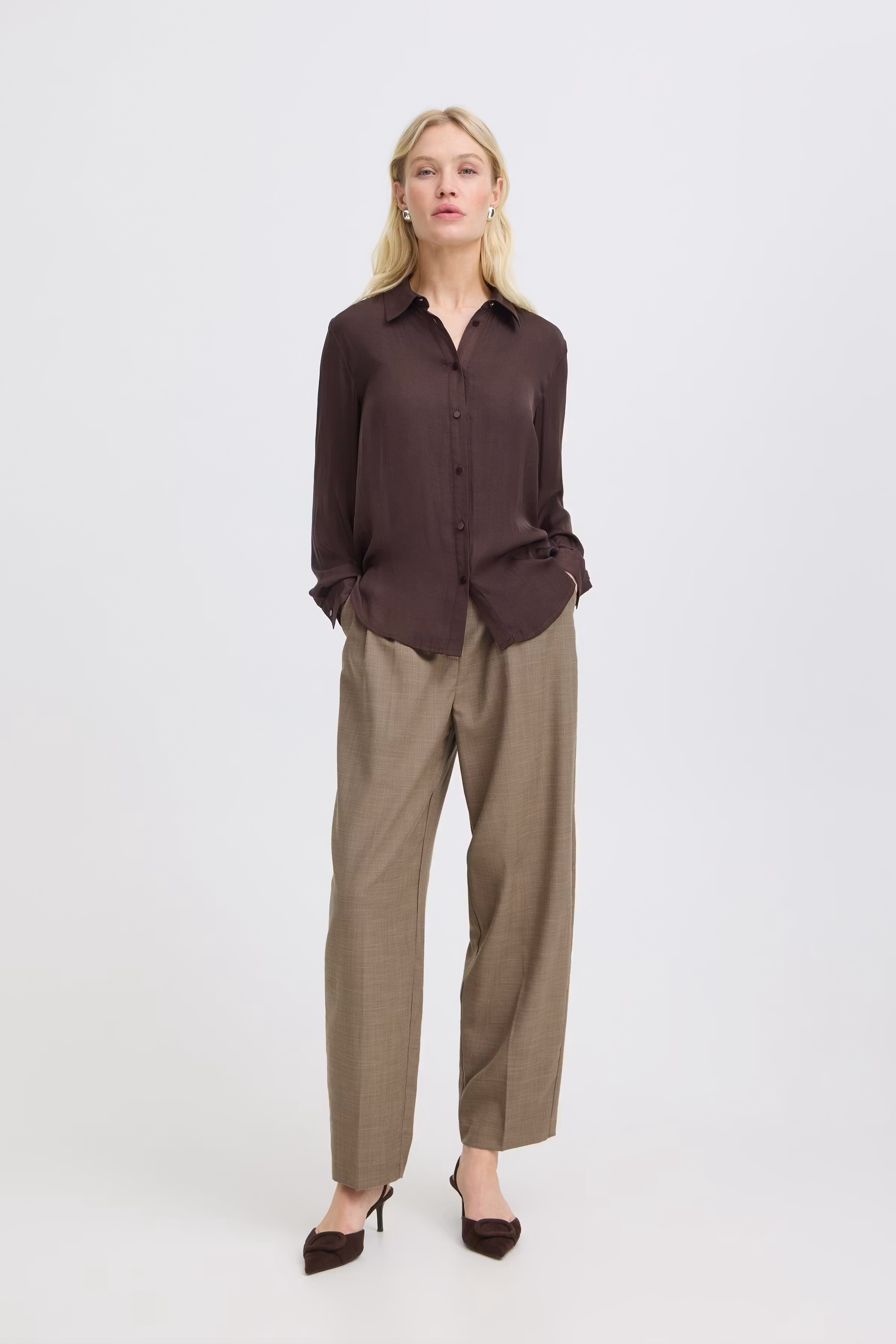 BYIVAL Skjorta LOOKBOOK FRONT 20819438-191016