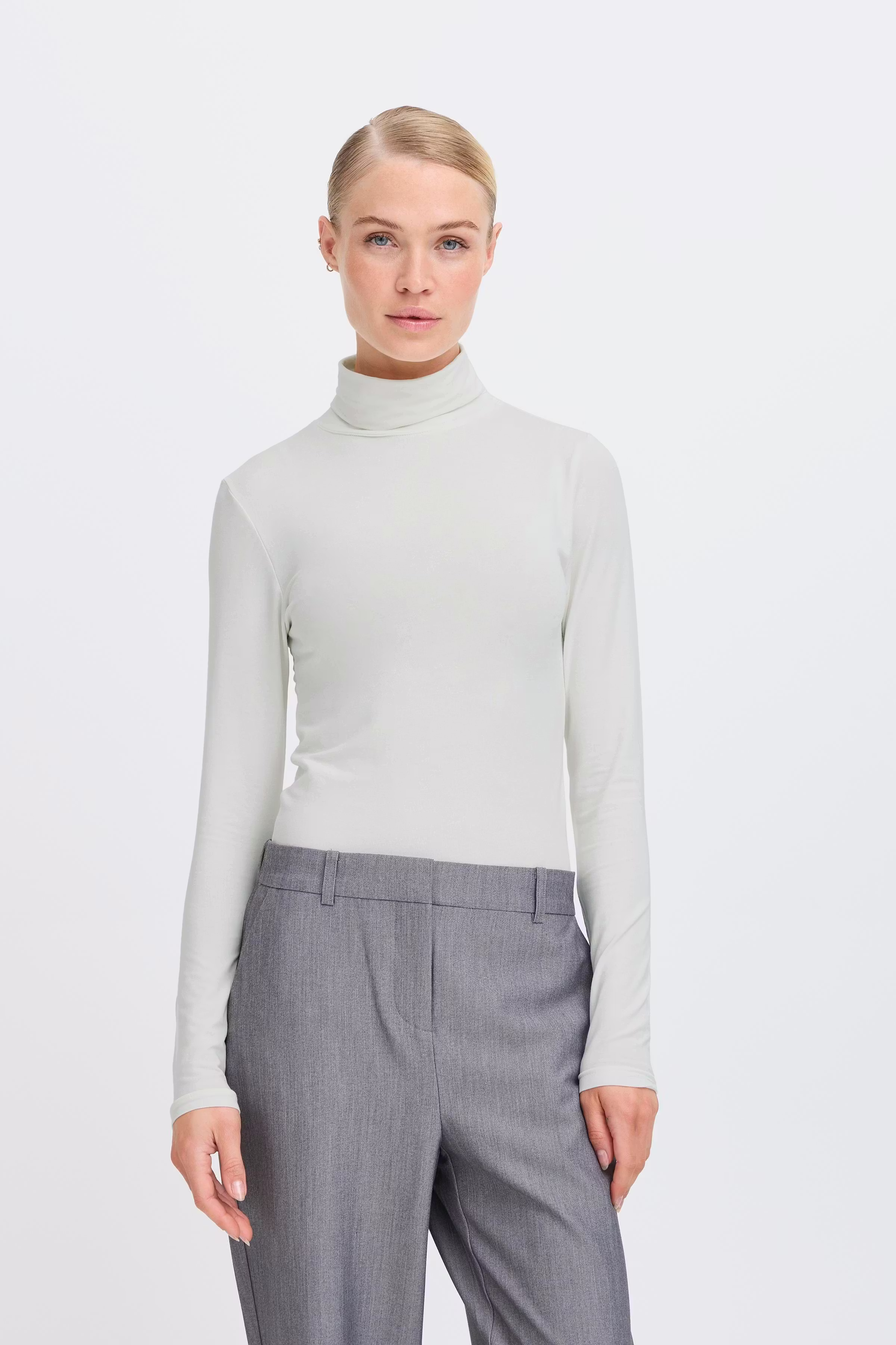 Turtleneck with long sleeves  LOOKBOOK FRONT 20802565-80115