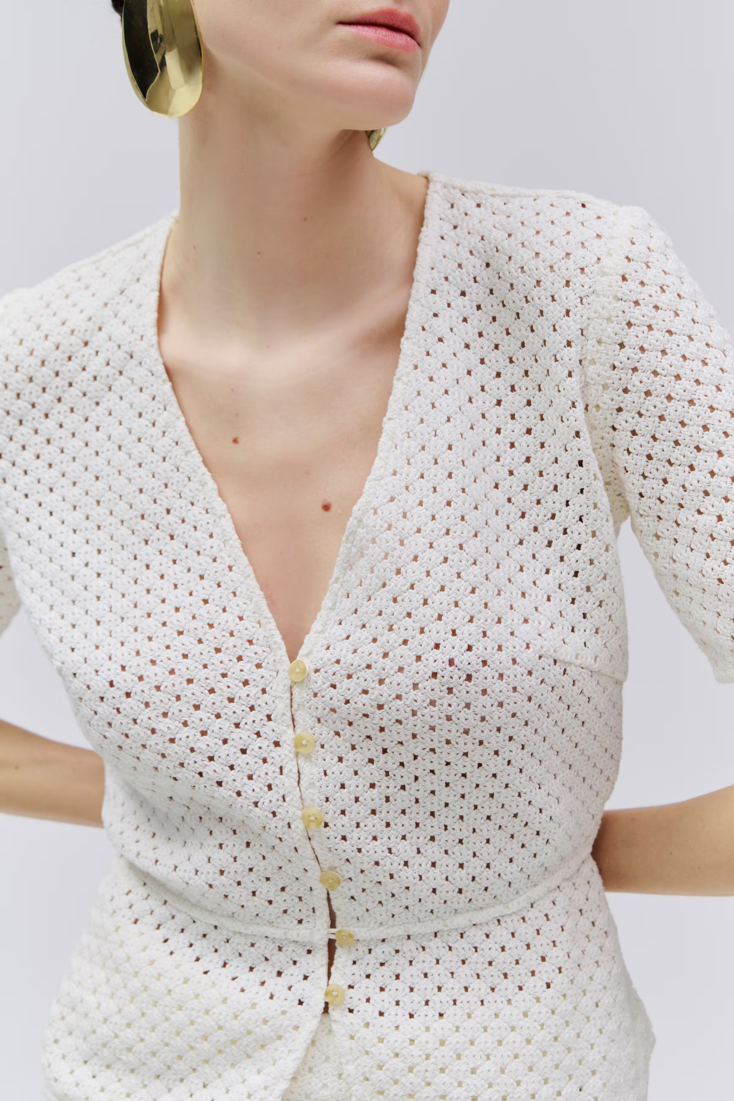 TEOFILA T-shirt LOOKBOOK DETAIL 30600588-WH010