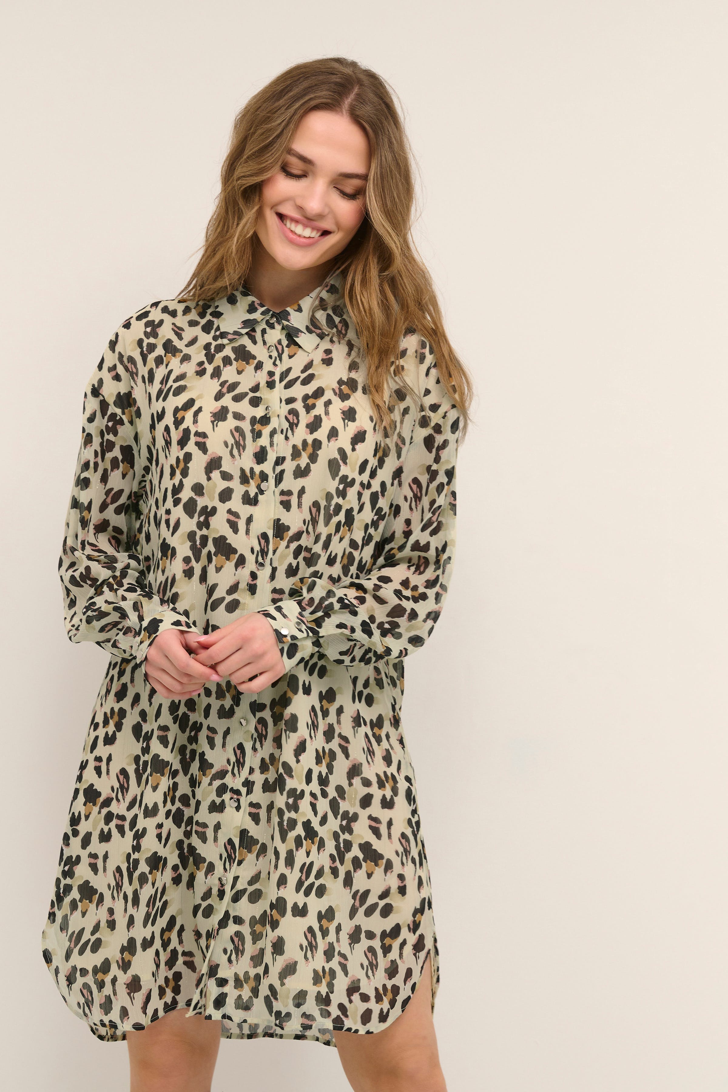 KAsimi Leopard Kjole LOOKBOOK FRONT 10552068-103626
