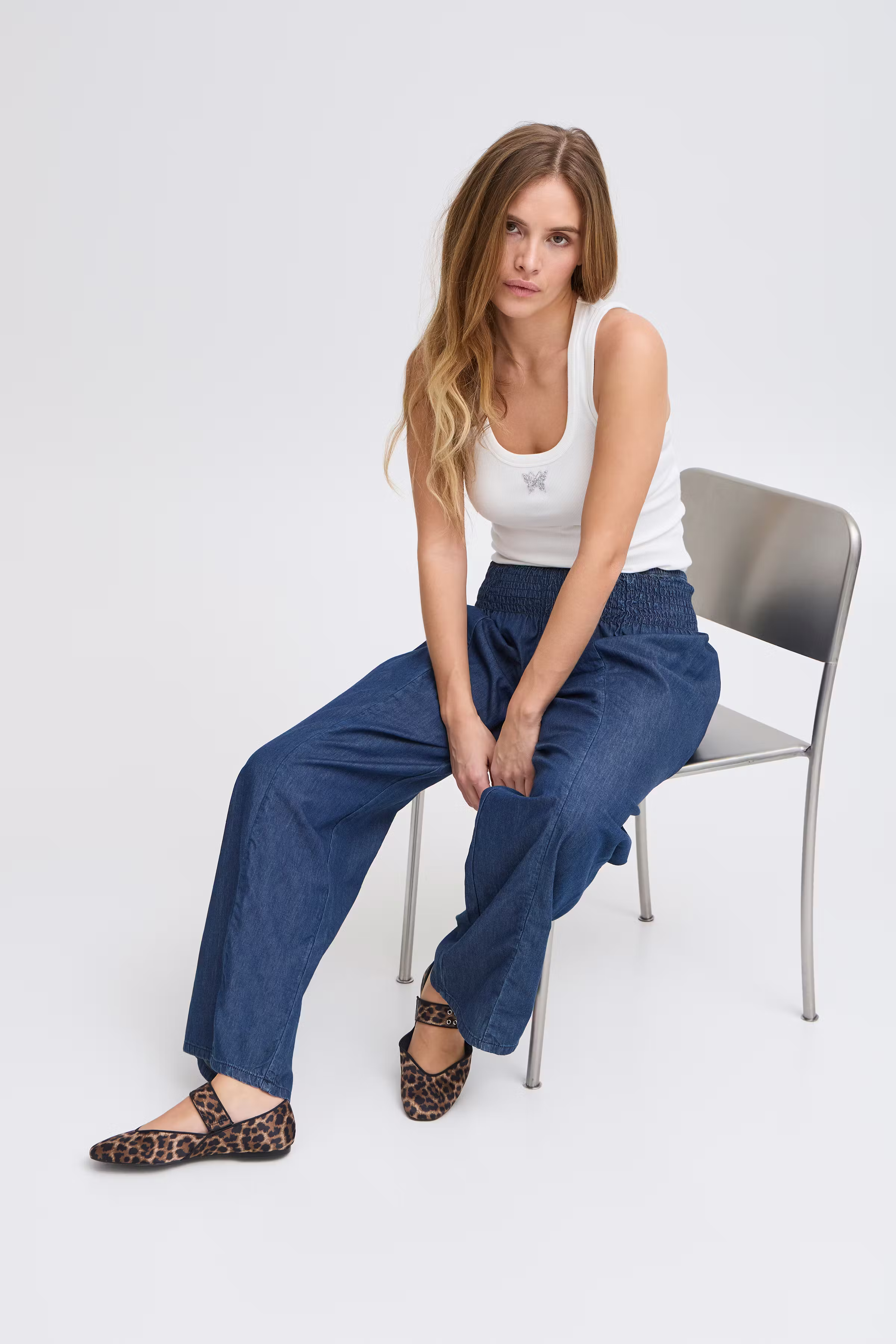 PZJILL Straight Bukser LOOKBOOK DETAIL 50209228-200002