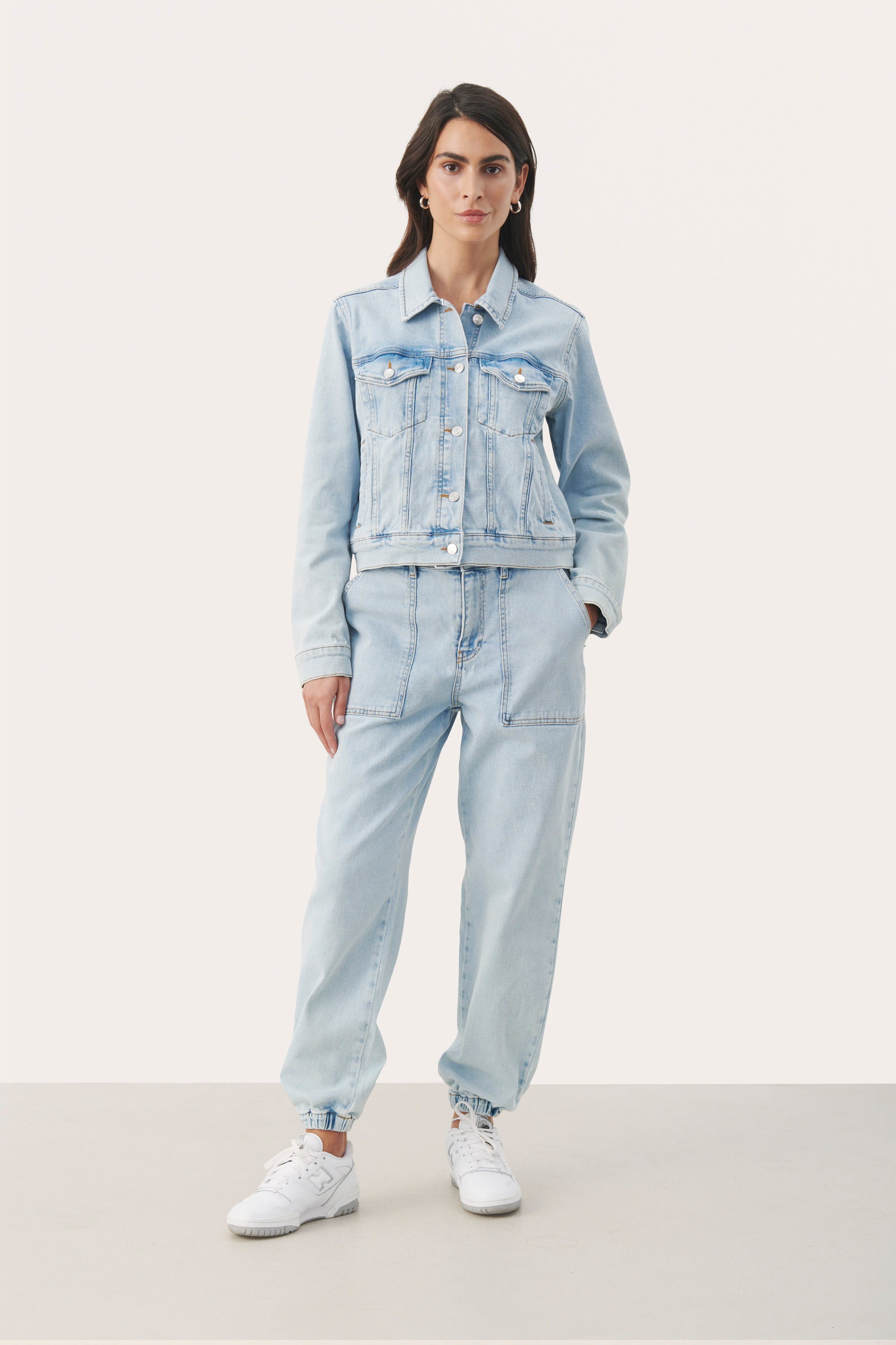 FrederikkaPW Jeansjacke LOOKBOOK FRONT 30308506-300146