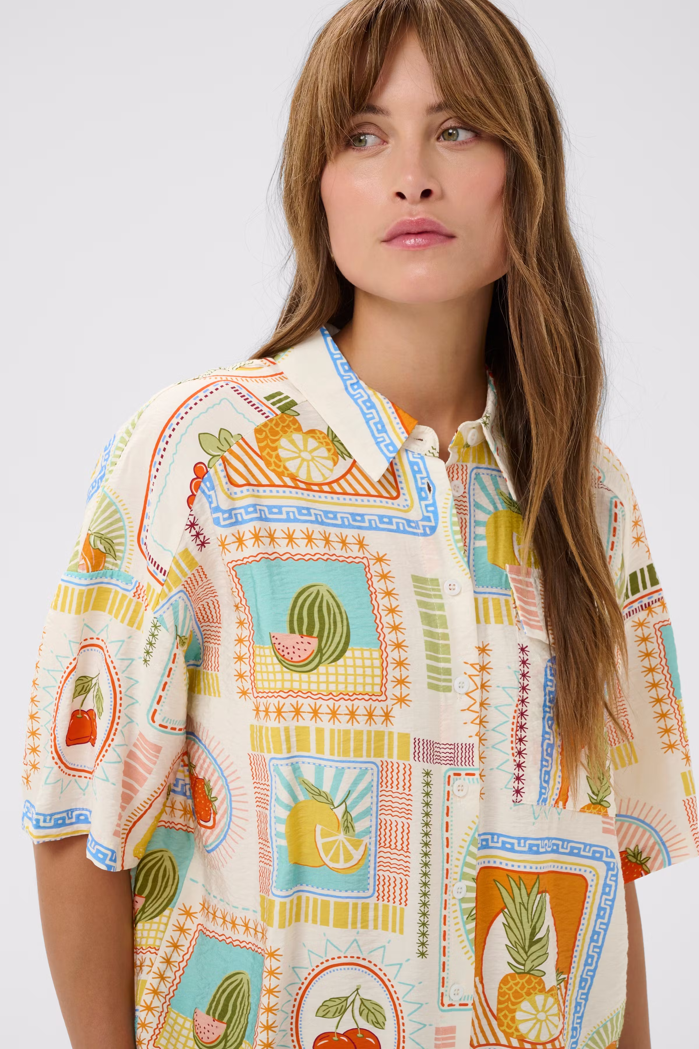 CUorange Skjorte LOOKBOOK DETAIL 50113011-109398