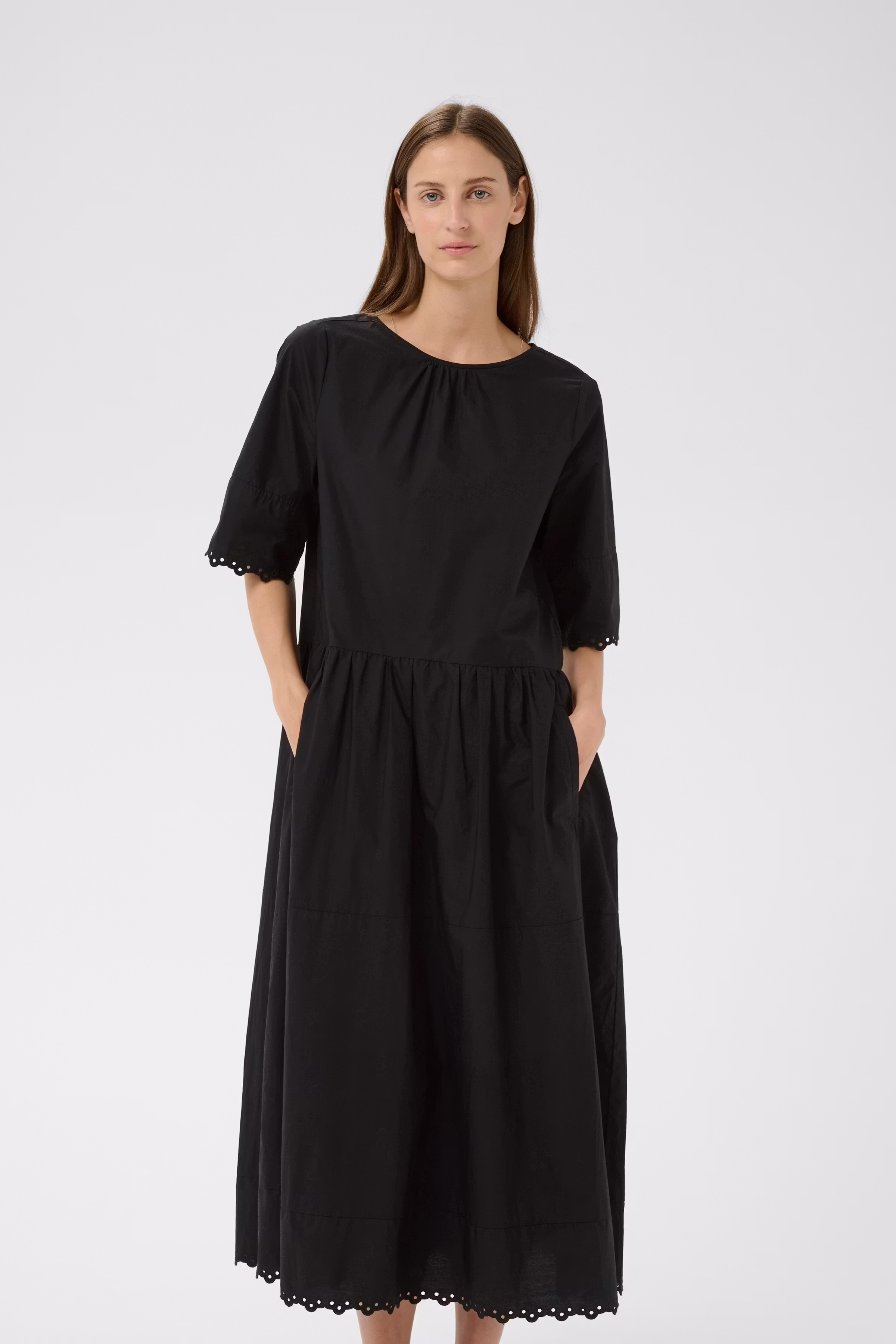 LIAIW Poplin Kleid LOOKBOOK FRONT 30112359-194008