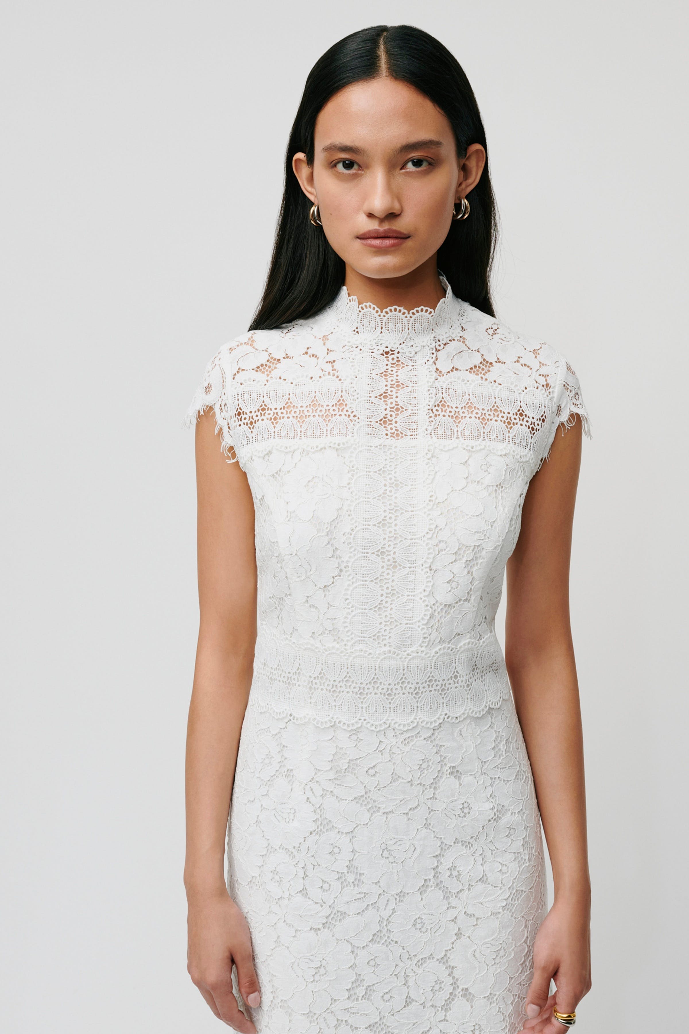 NYNA Kleid LOOKBOOK FRONT 30600410-WH010