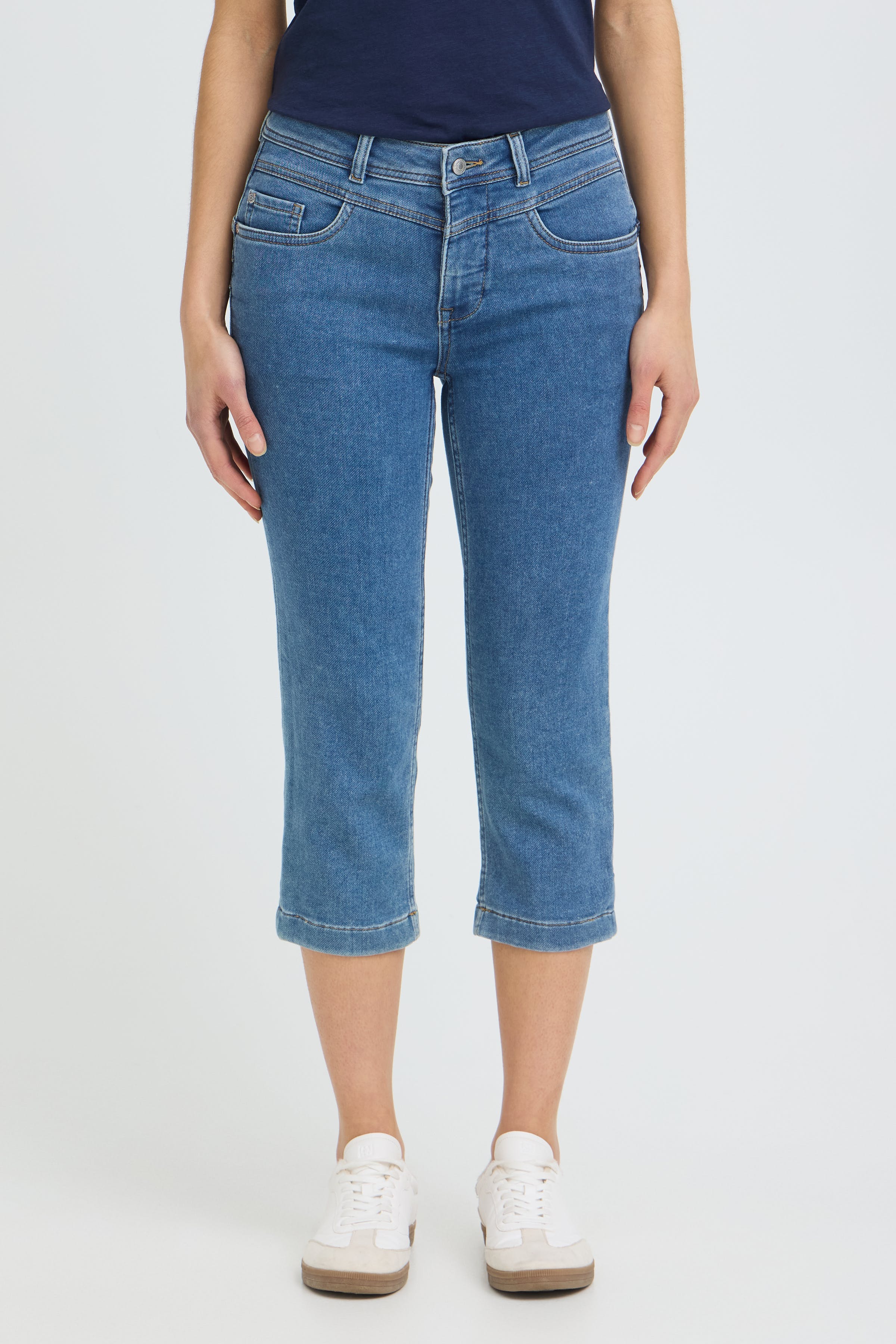 FRVILJA Caprihose LOOKBOOK FRONT 20616148-200988