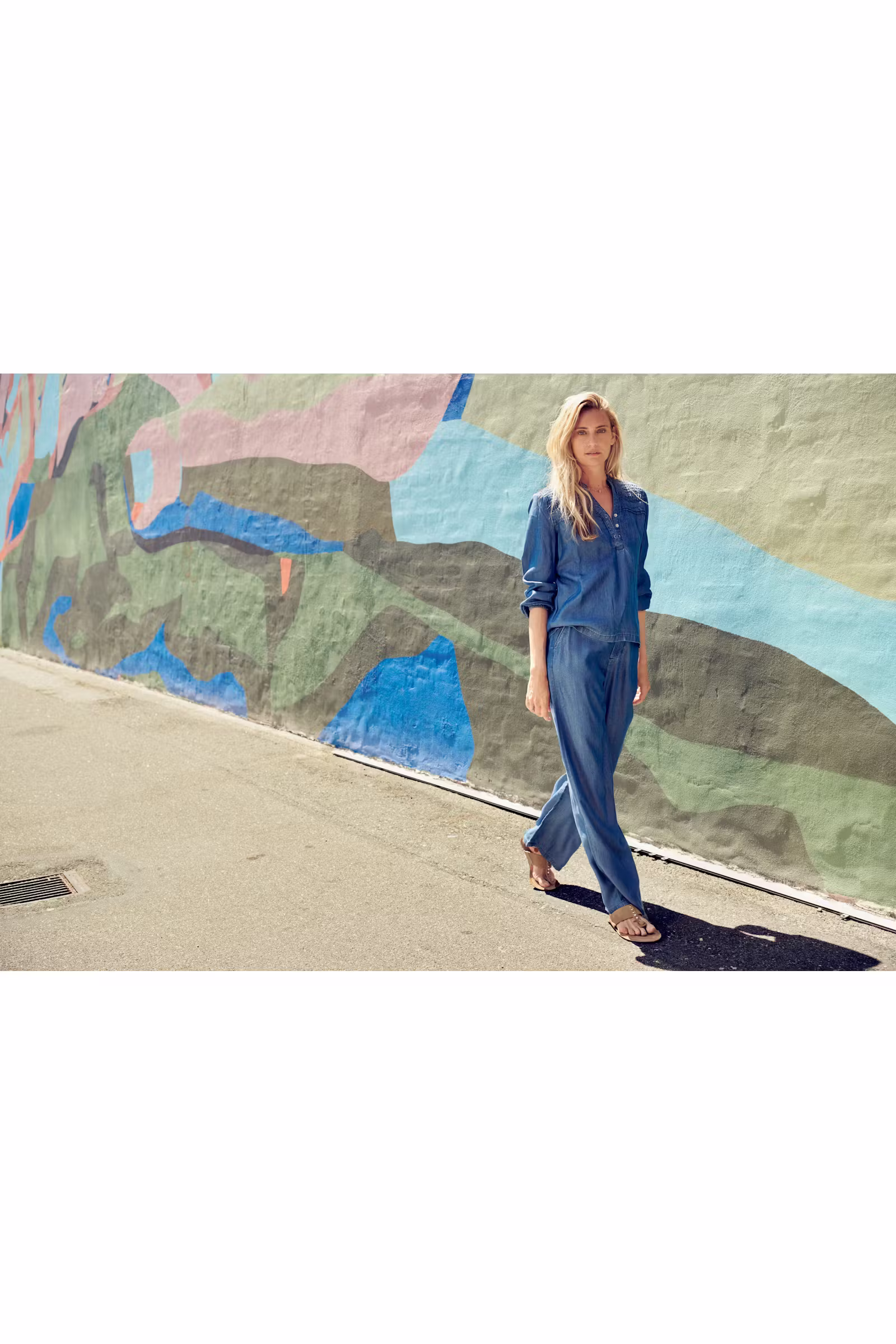 PZGAJA High Waist Wide Leg Trousers LOCATION NONE 50207931-200005