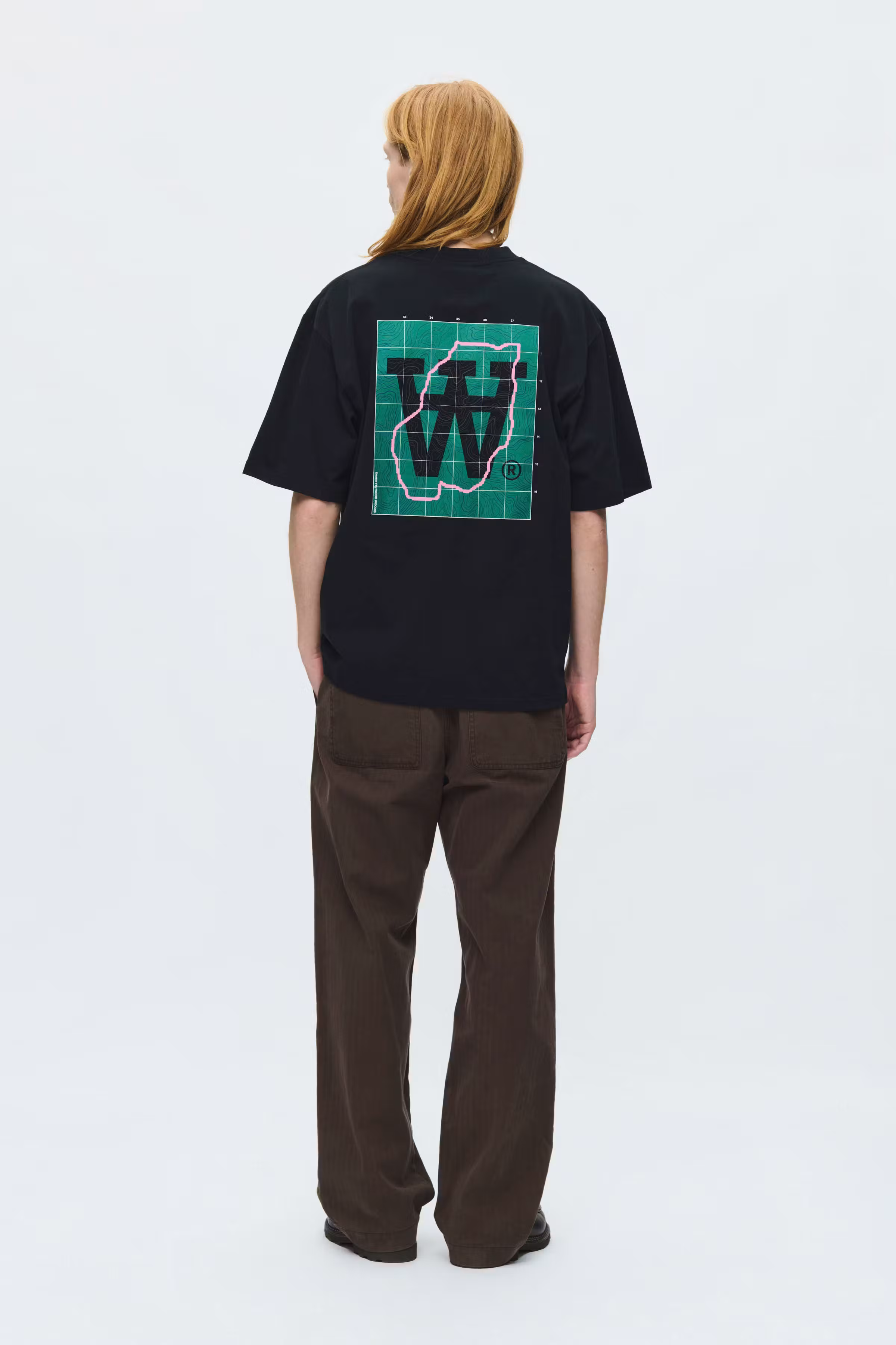 WWLiam Map T-shirt LOOKBOOK BACK 30252258-303700