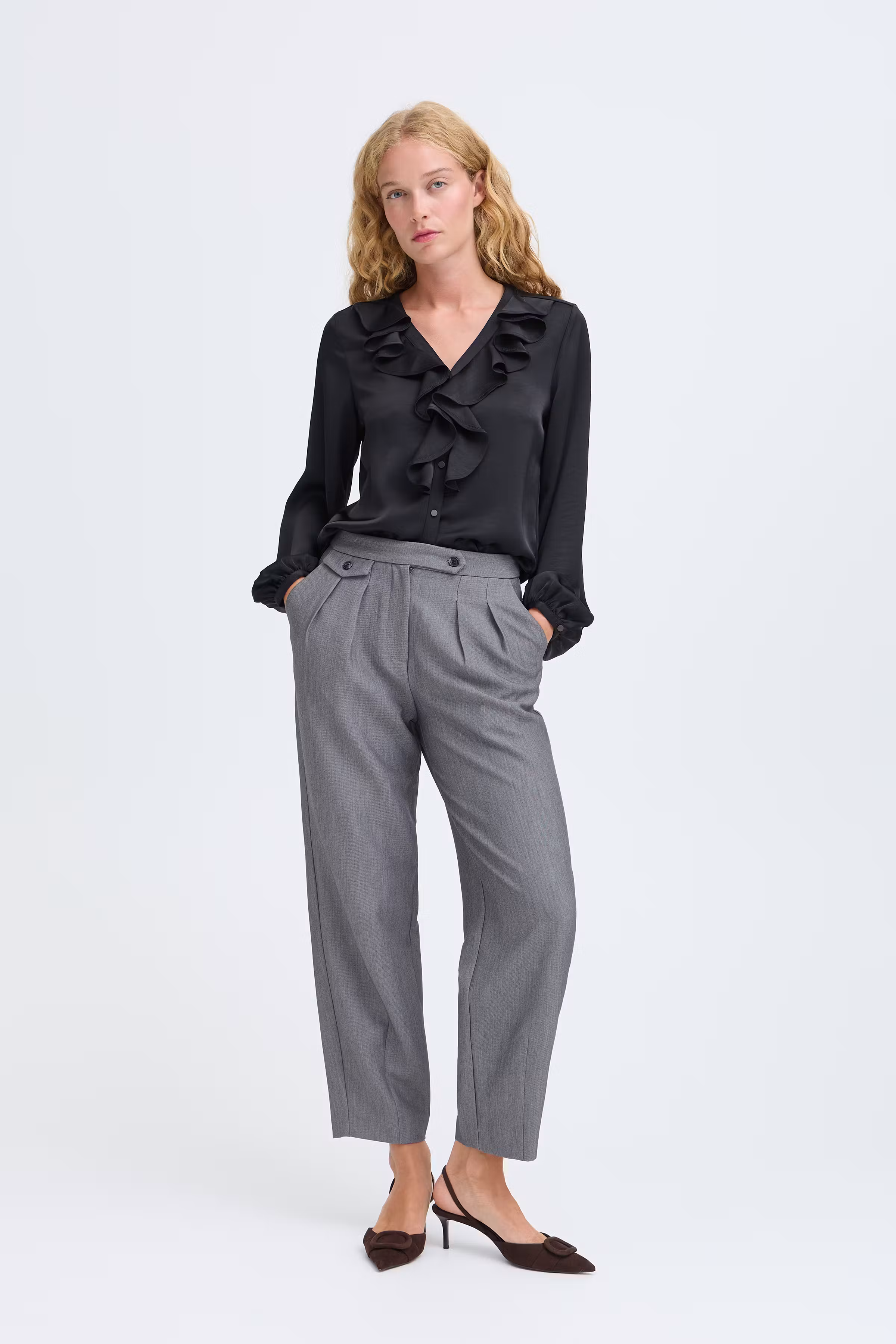 BYEARL Bukser LOOKBOOK FRONT 20819471-200455