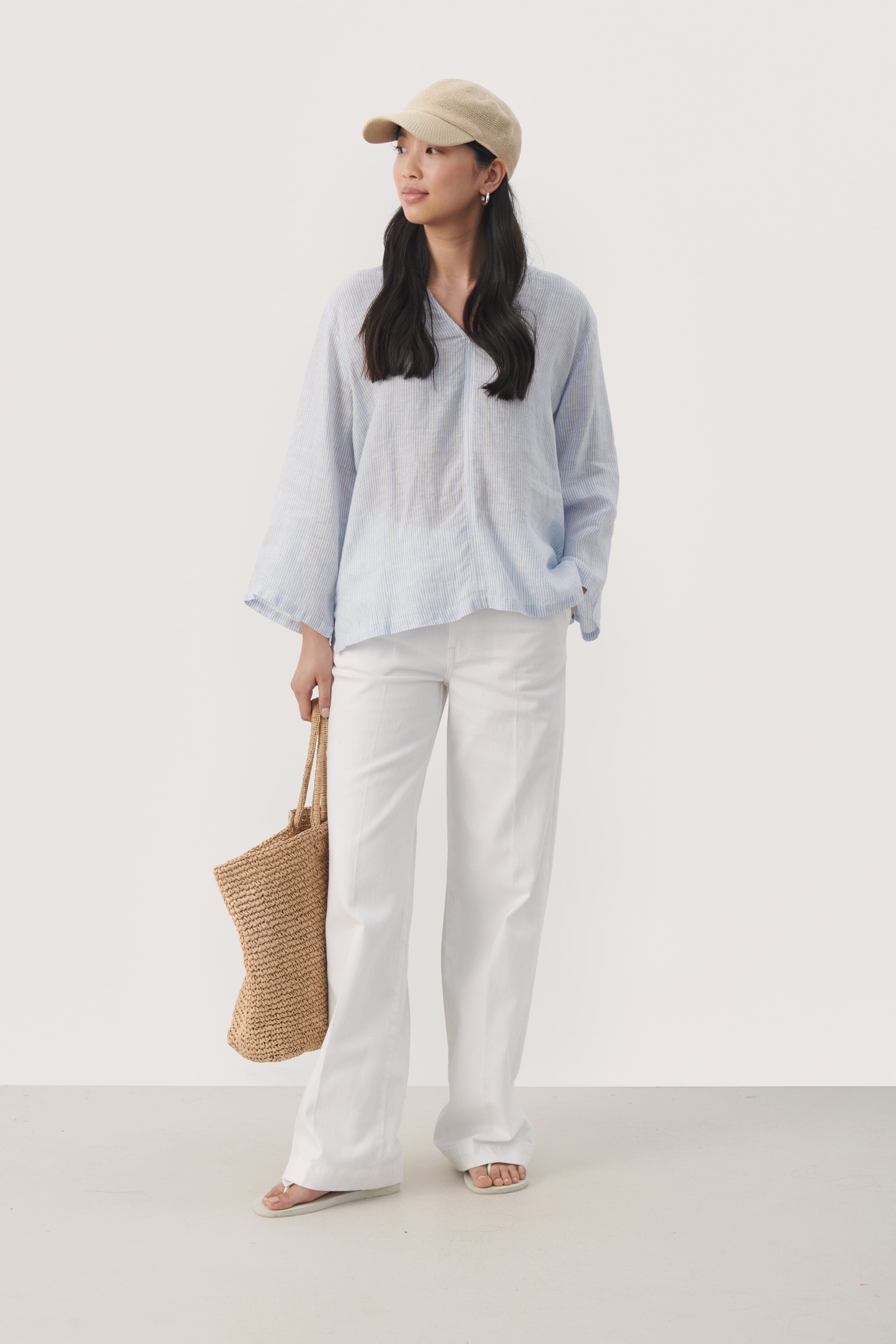 GerthaPW Leinenbluse LOCATION NONE 30308599-302907