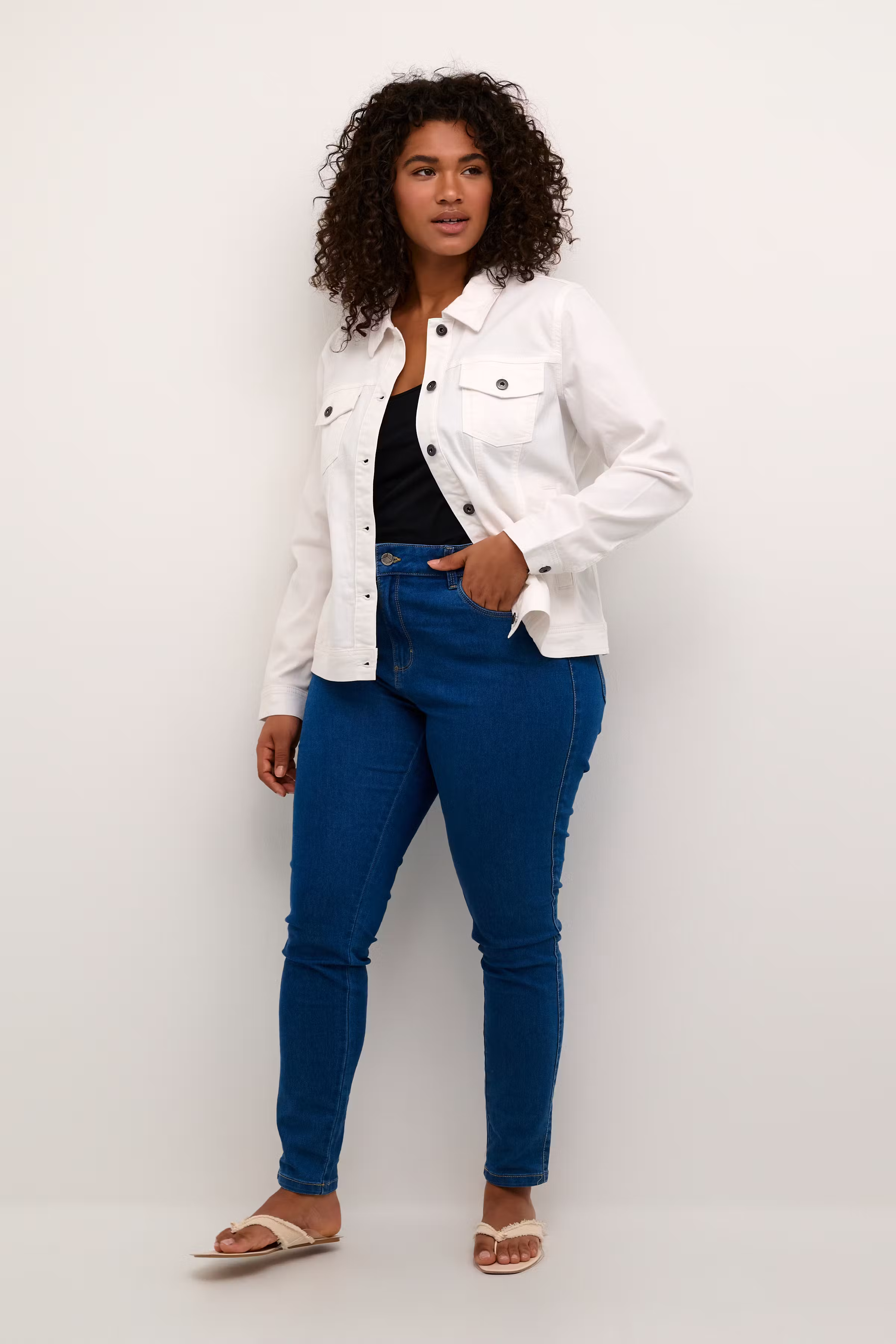 KCzena Casual Denimjakke LOOKBOOK FRONT 10582364-110602
