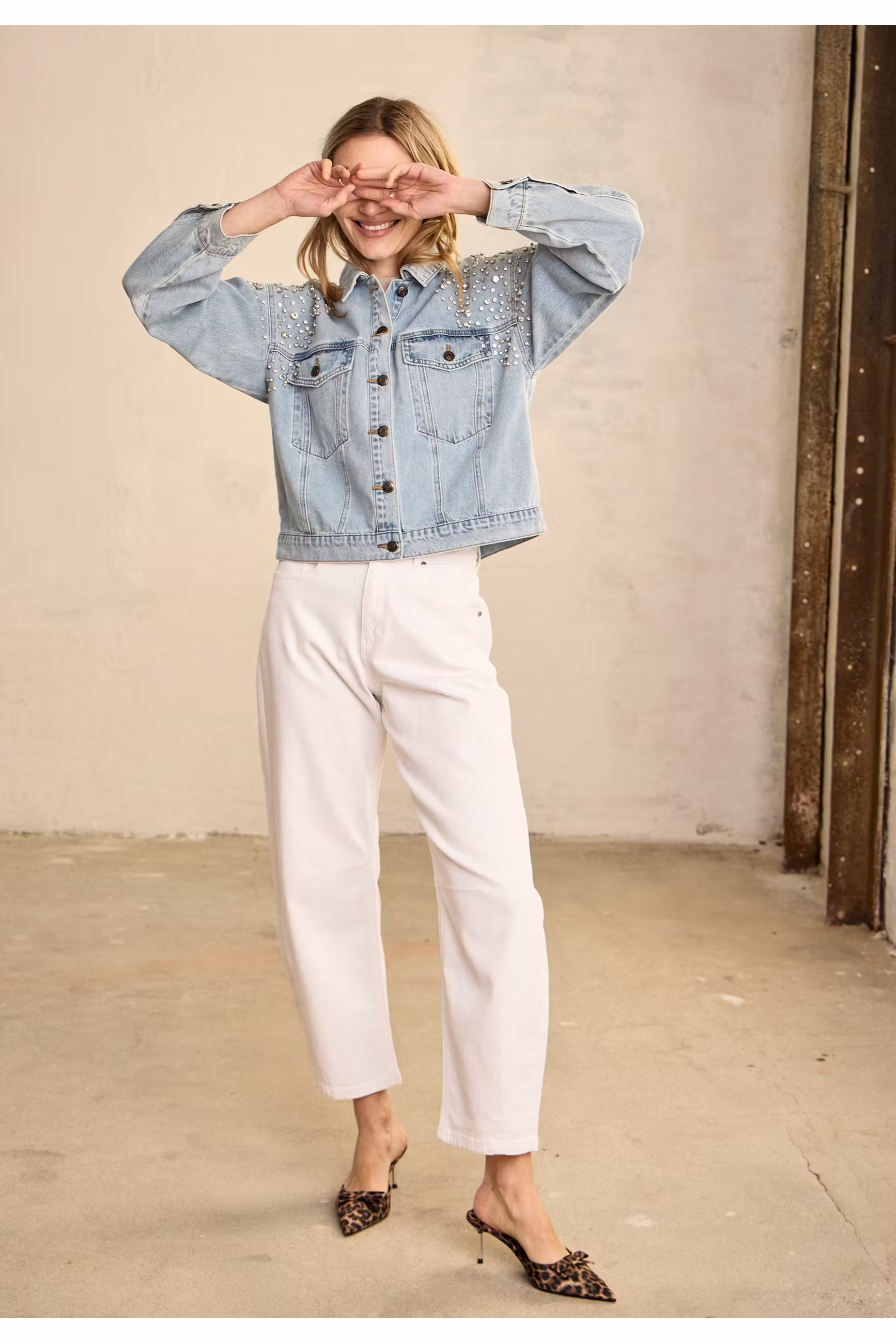 PZANNI HW JEANS BARREL LOCATION NONE 50210479-114201