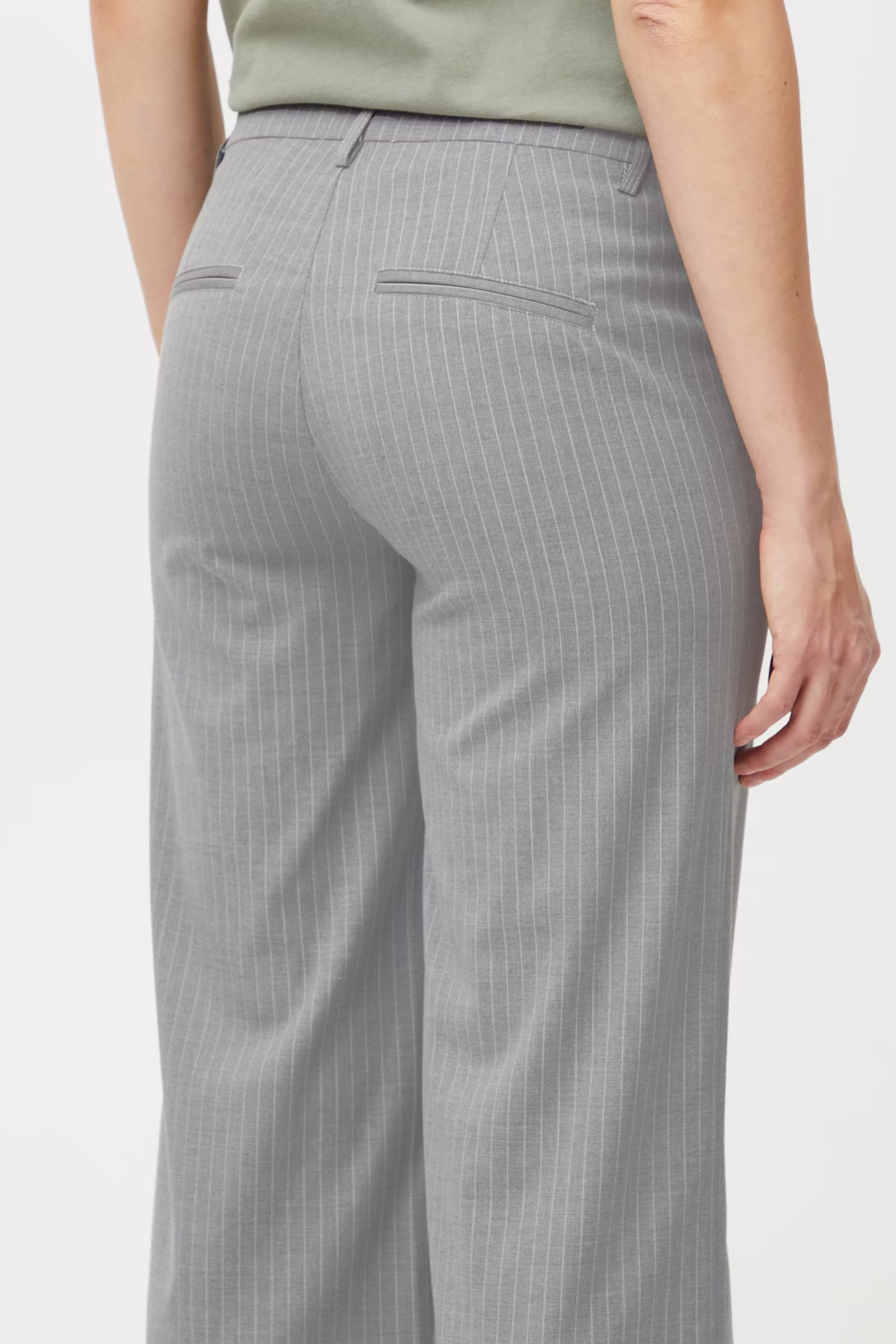 PZMARIELLA High Waist Wide Leg Trousers LOOKBOOK DETAIL 50207882-202762