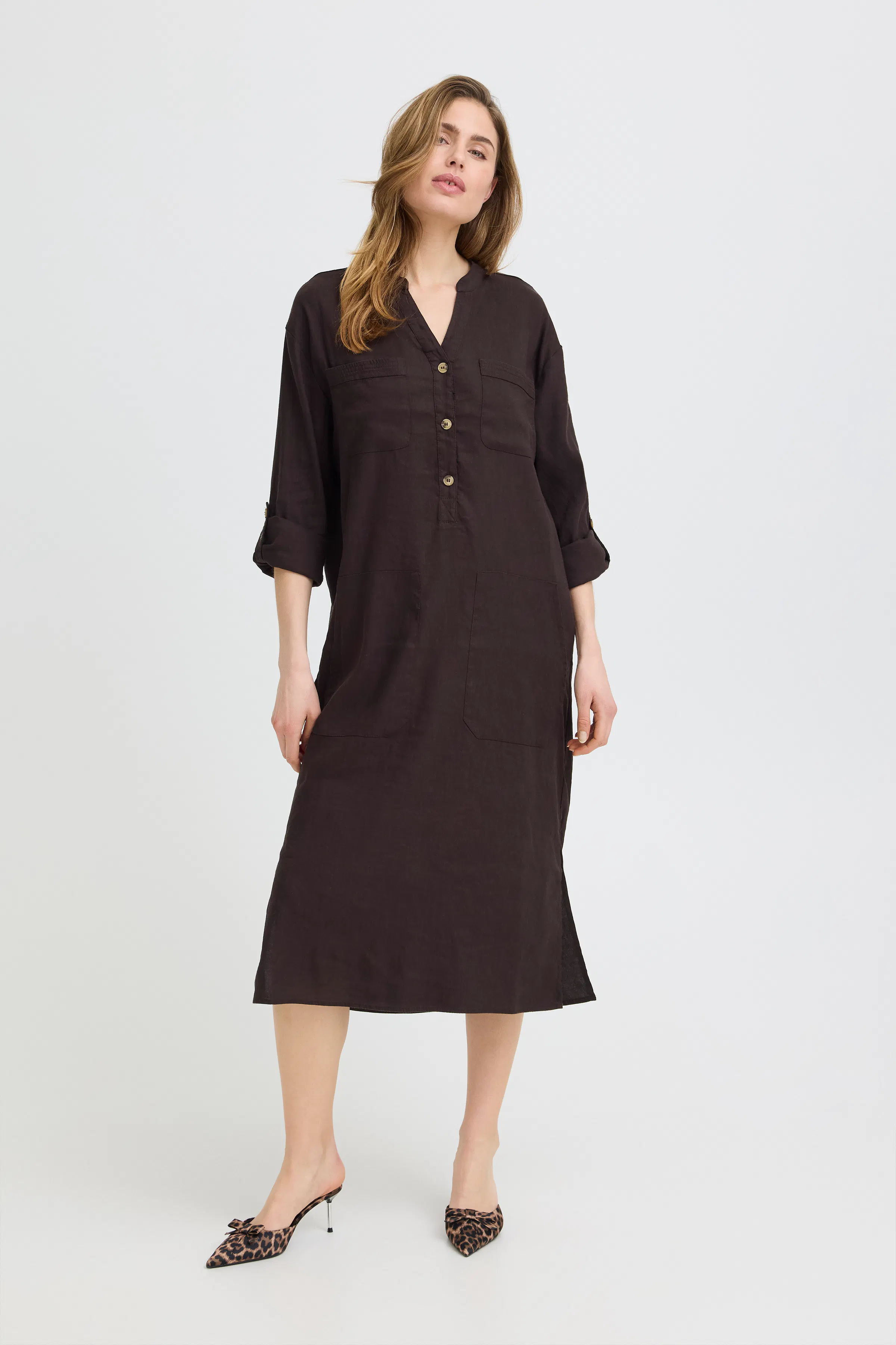 PZLUCA Kjole LOOKBOOK FRONT 50210431-191103