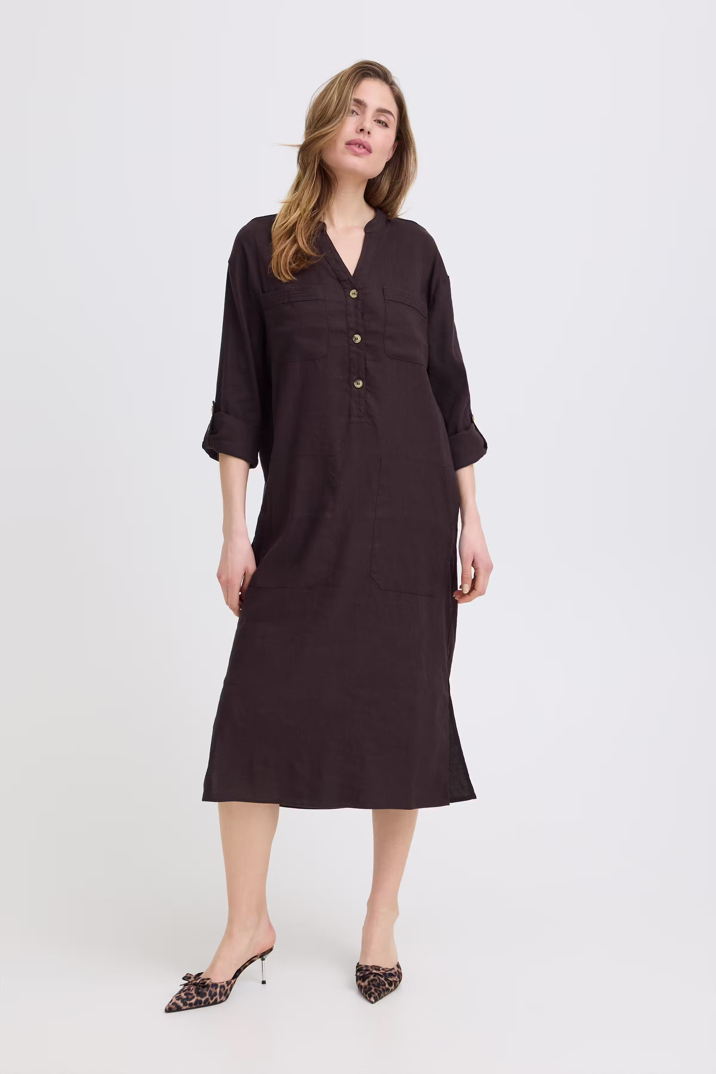 PZLUCA Kjole LOOKBOOK FRONT 50210431-191103