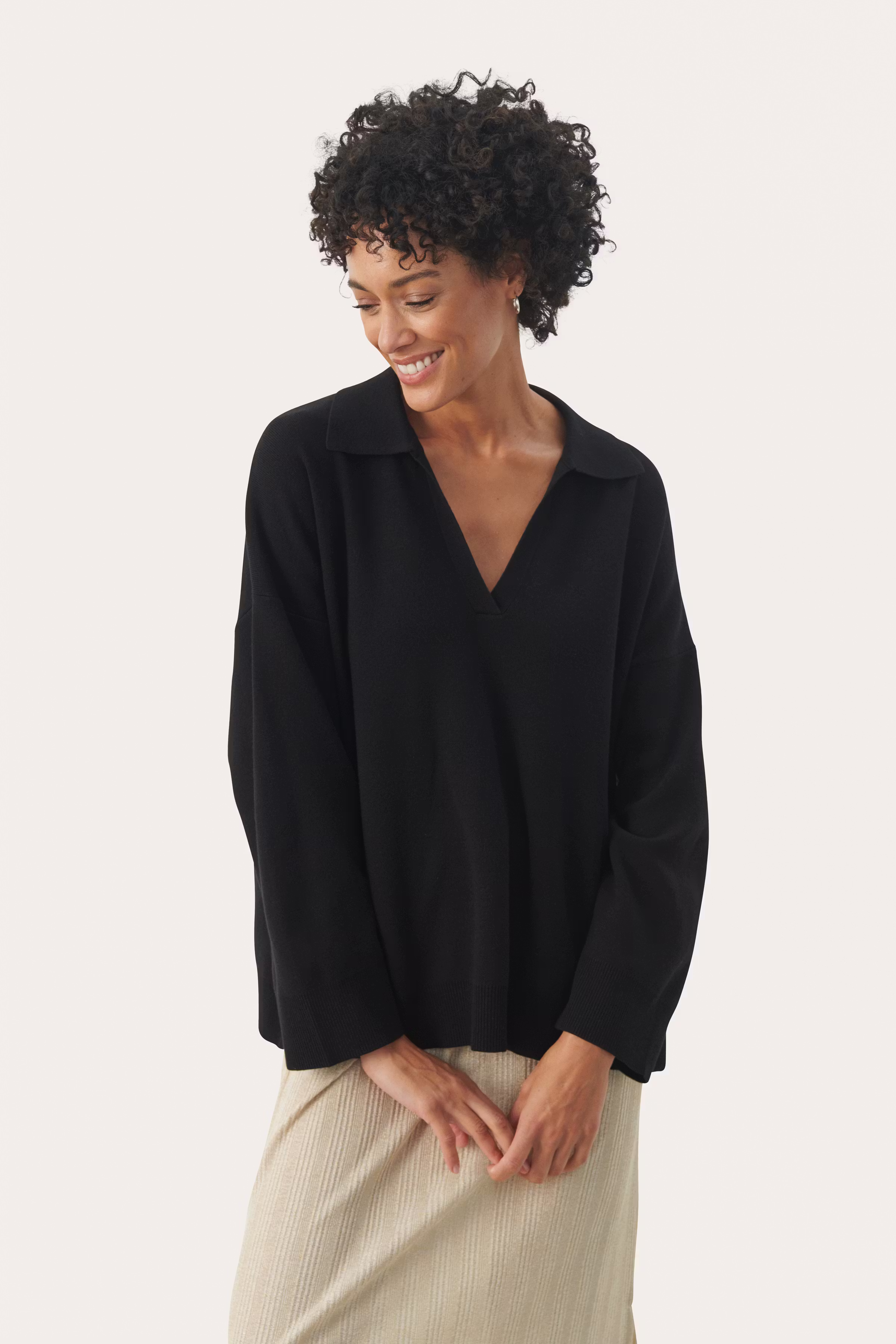 NataraPW Gebreide trui LOOKBOOK FRONT 30308438-194008