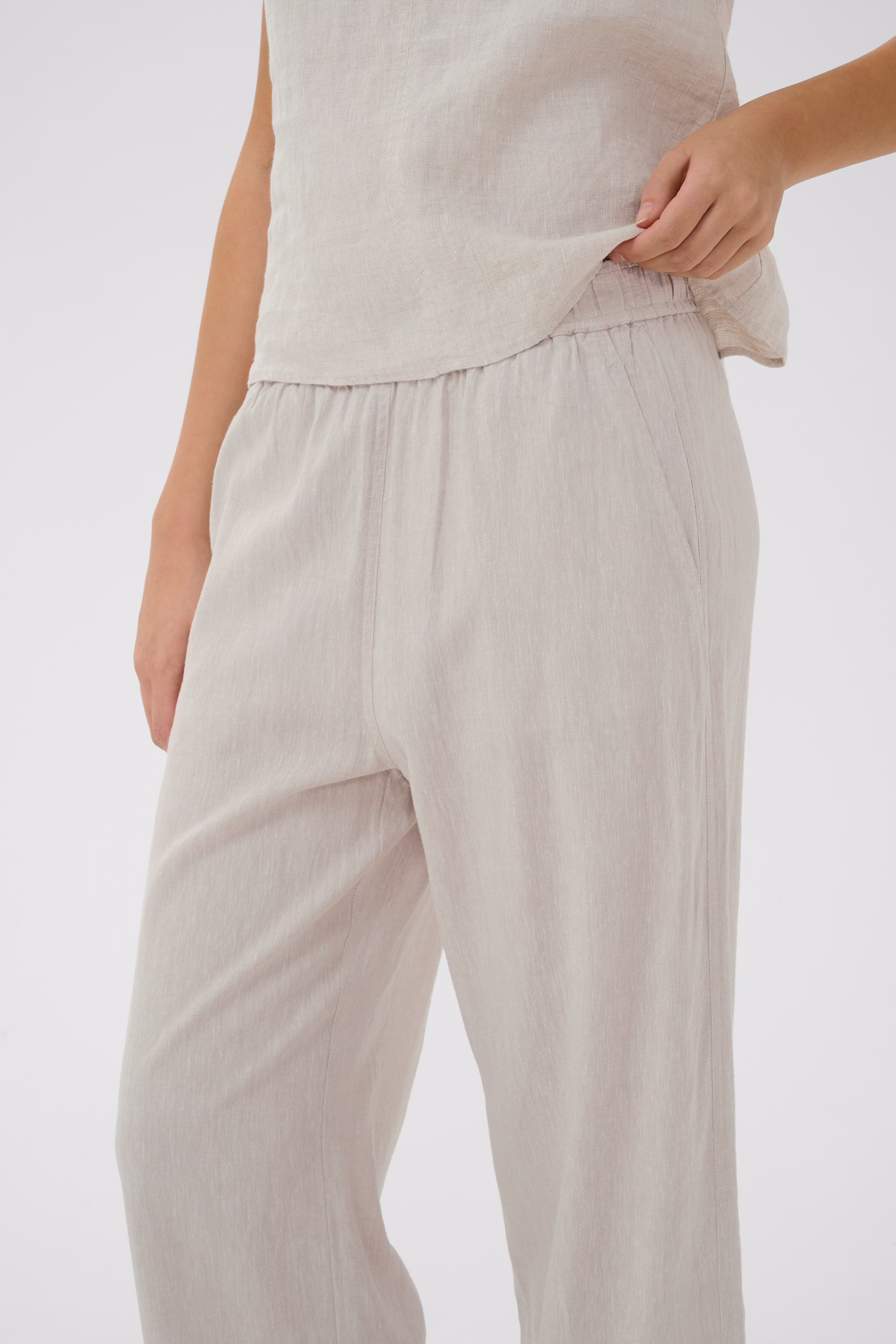 RimoneIW Leinen Hose LOOKBOOK DETAIL 30110459-300597