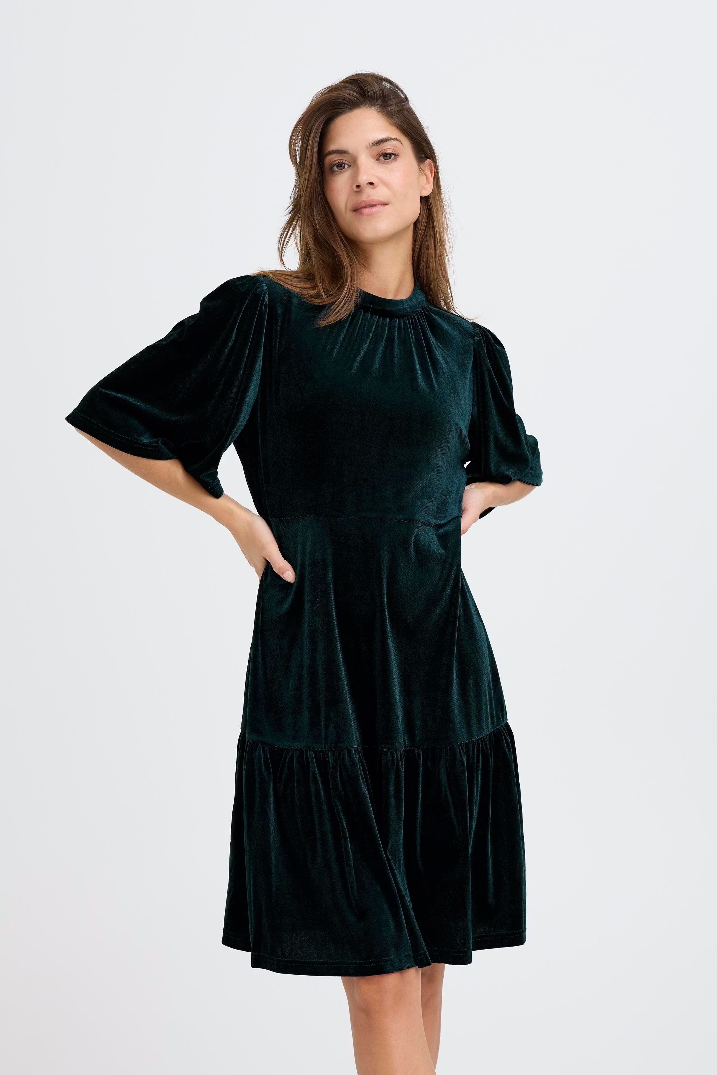 PZBARBARA Kjole LOOKBOOK FRONT 50210168-194908