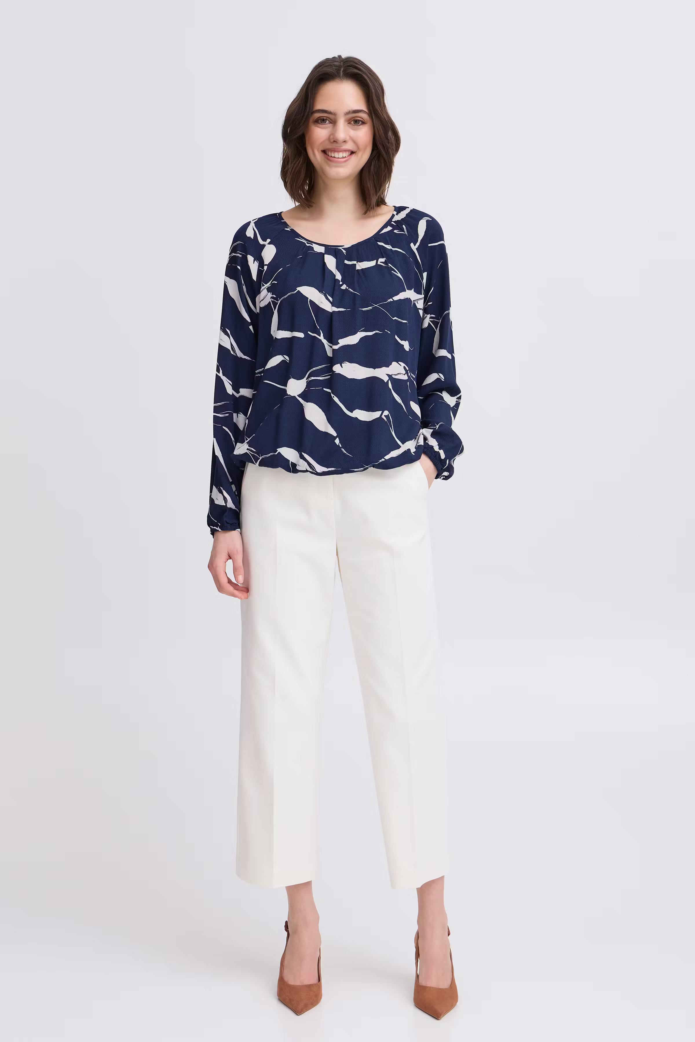 FRLALU Bluse LOOKBOOK FRONT 20615421-204397