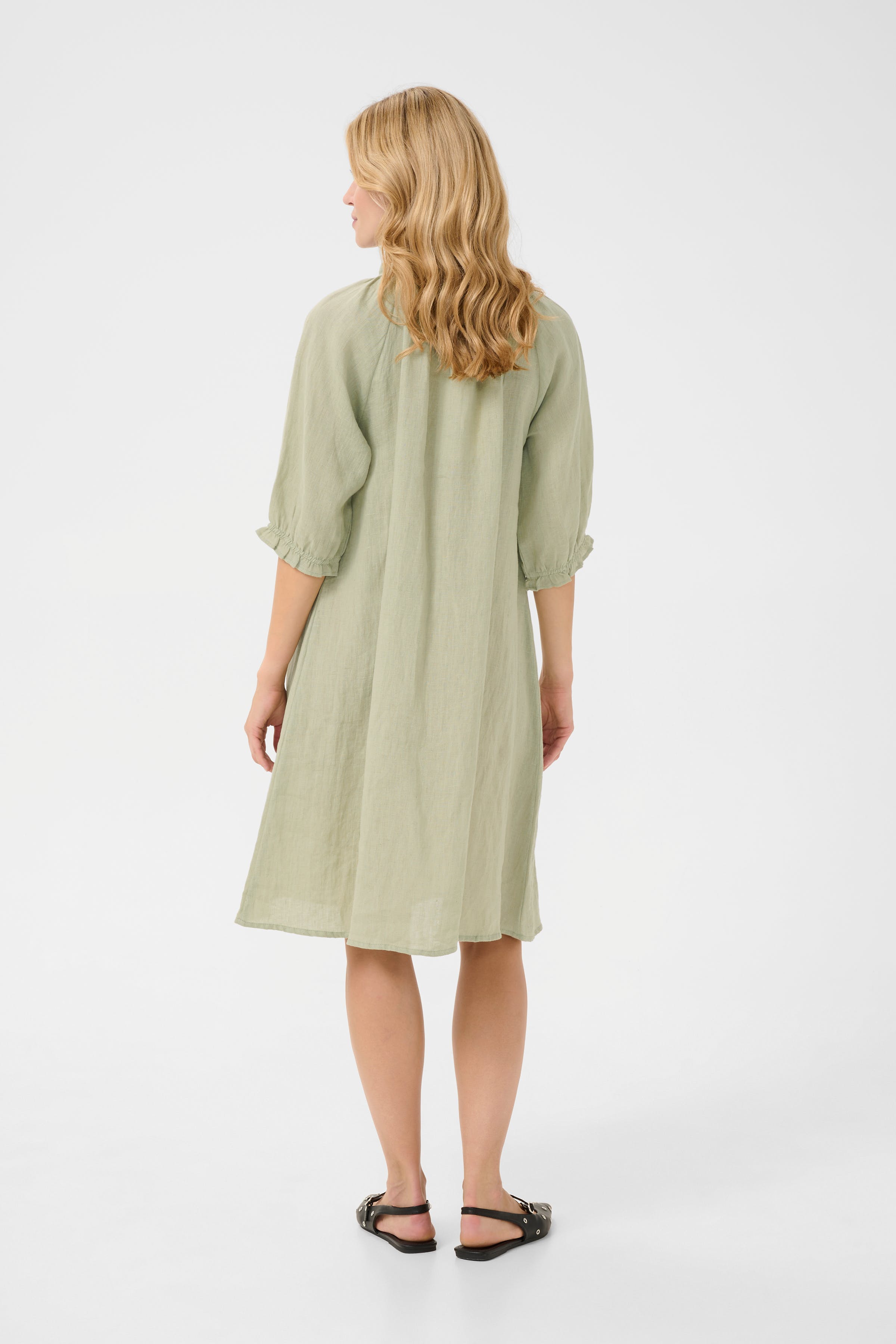 CRBellis Linne klänning LOOKBOOK BACK 10613470-160213