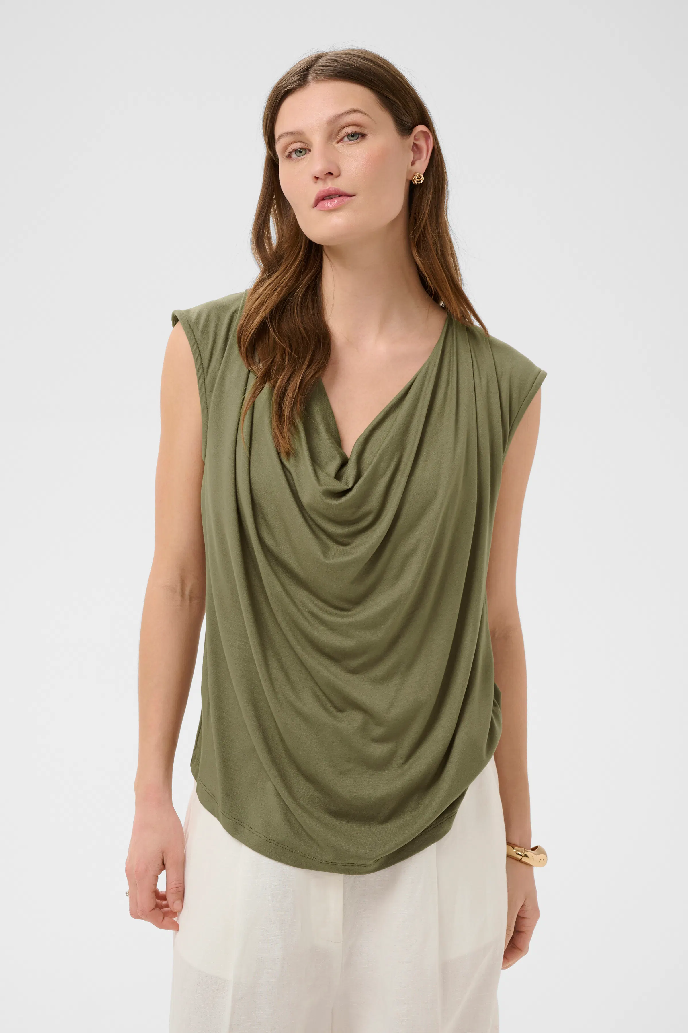 SLHanadi Top in black viscose