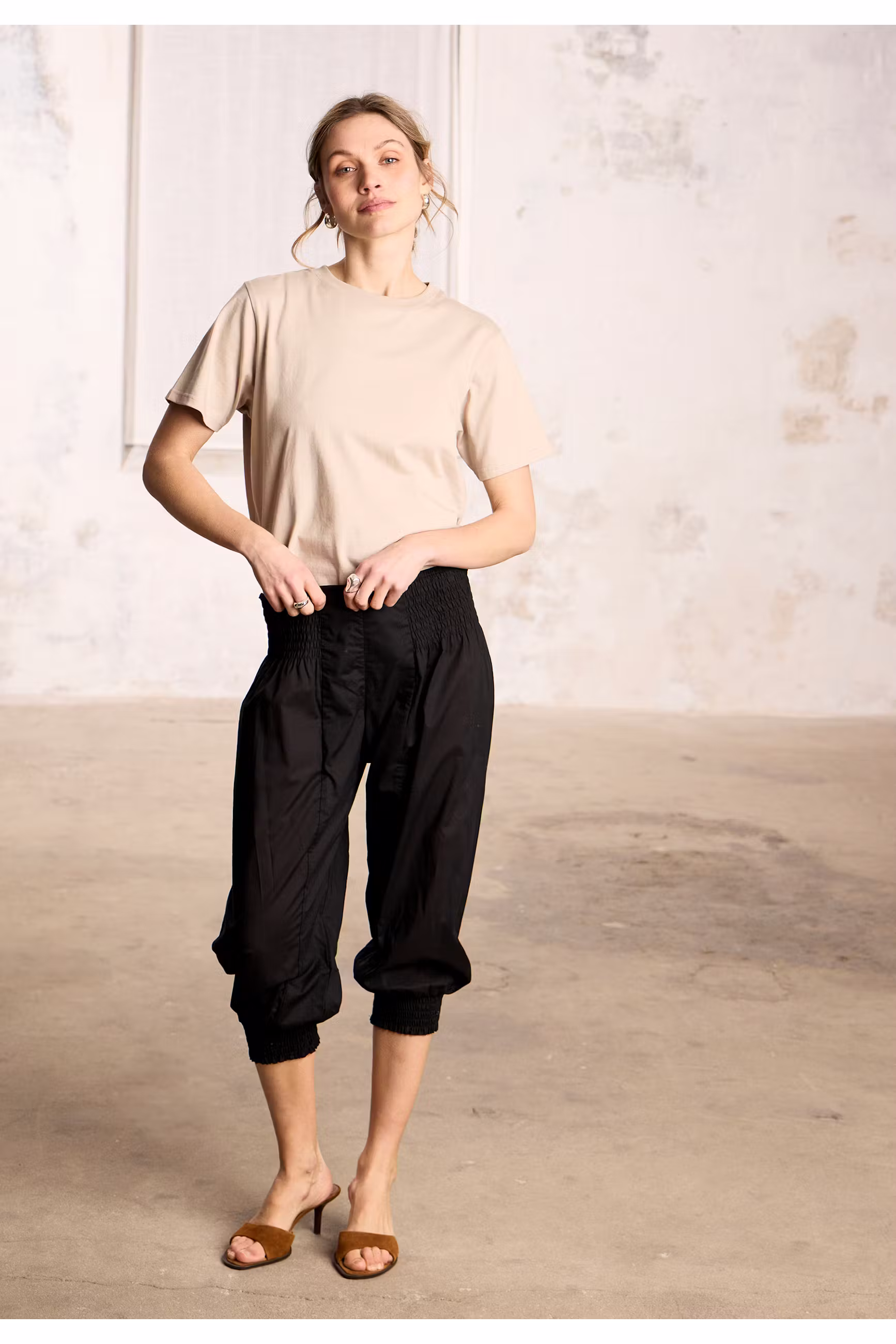 PZJILL Casual Capri Pants LOCATION NONE 50200339-193911