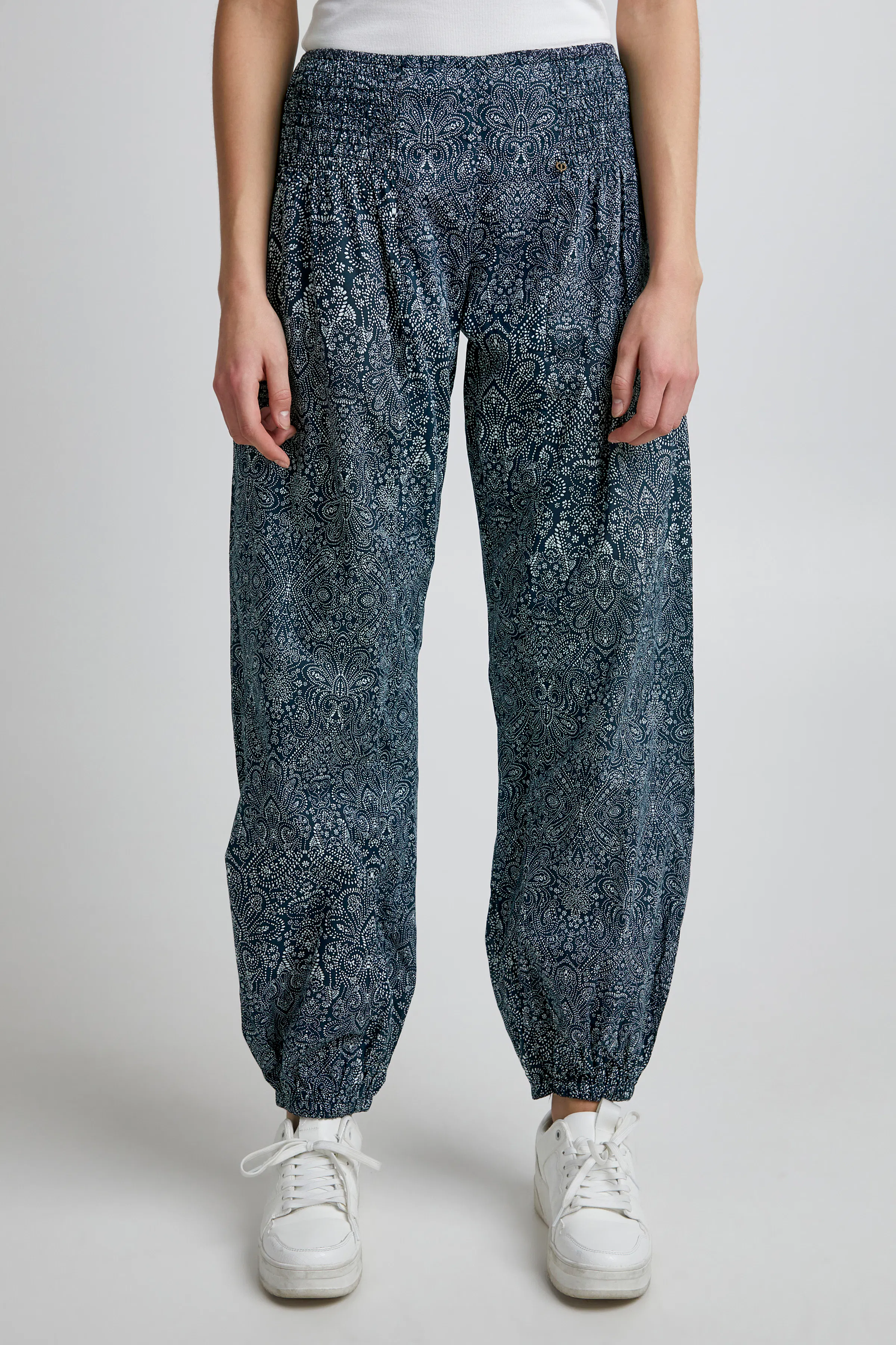 PZJill Pants in black denim cotton | Pulz Jeans