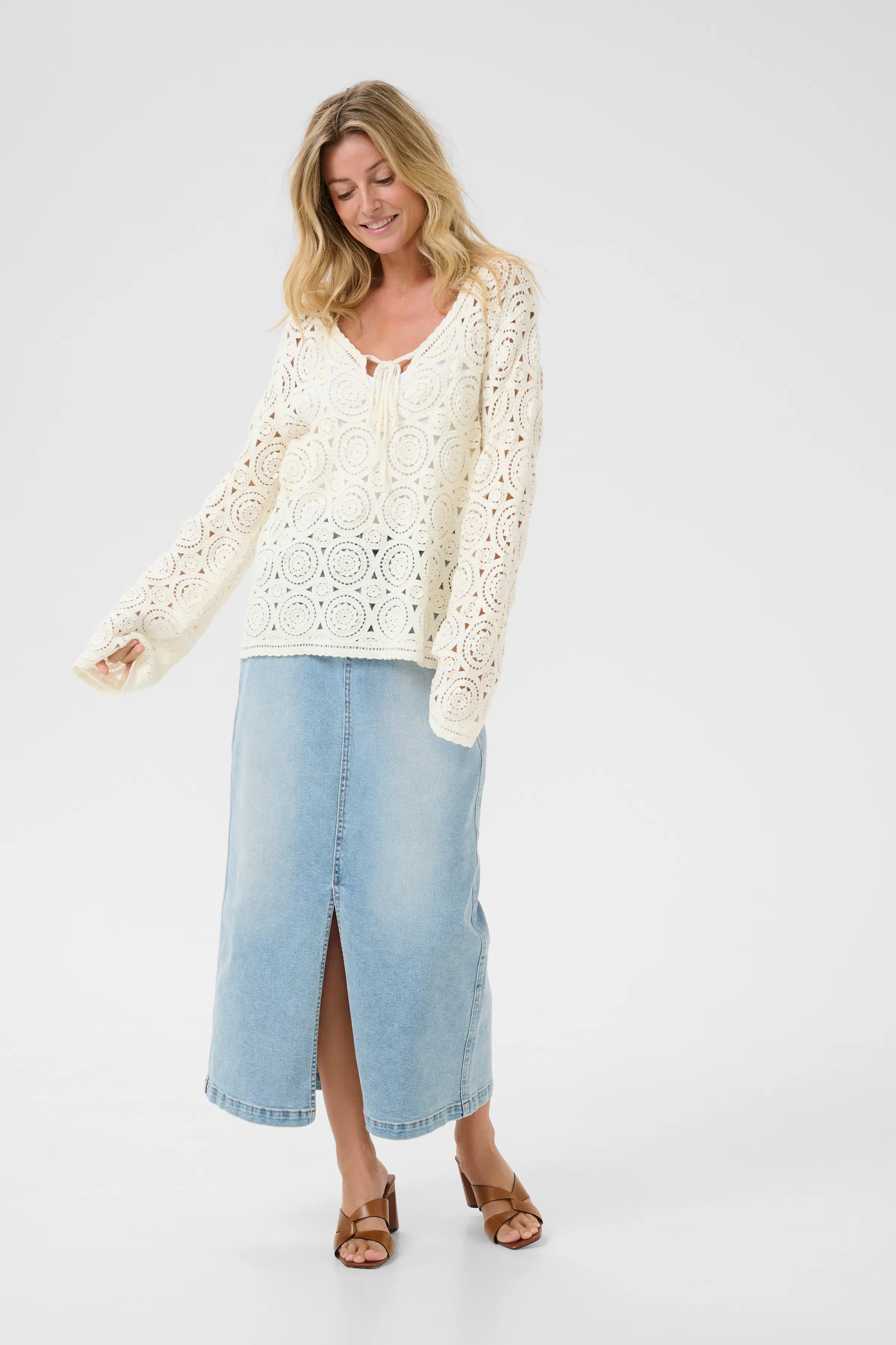CRRusti Stickad tröja LOOKBOOK FRONT 10613751-114300