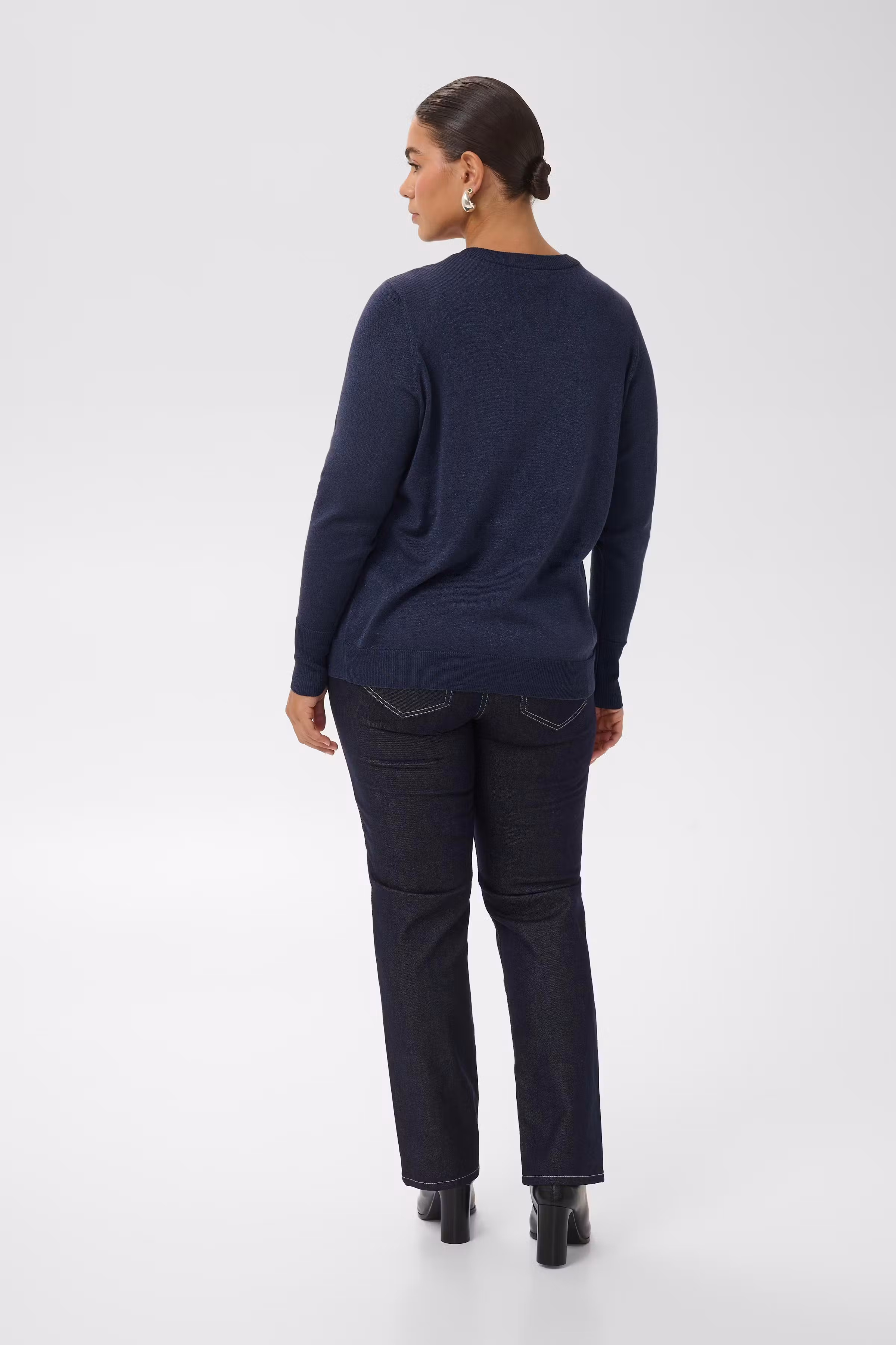 KCregitta Glitzer Cardigan LOOKBOOK BACK 10583800-193927