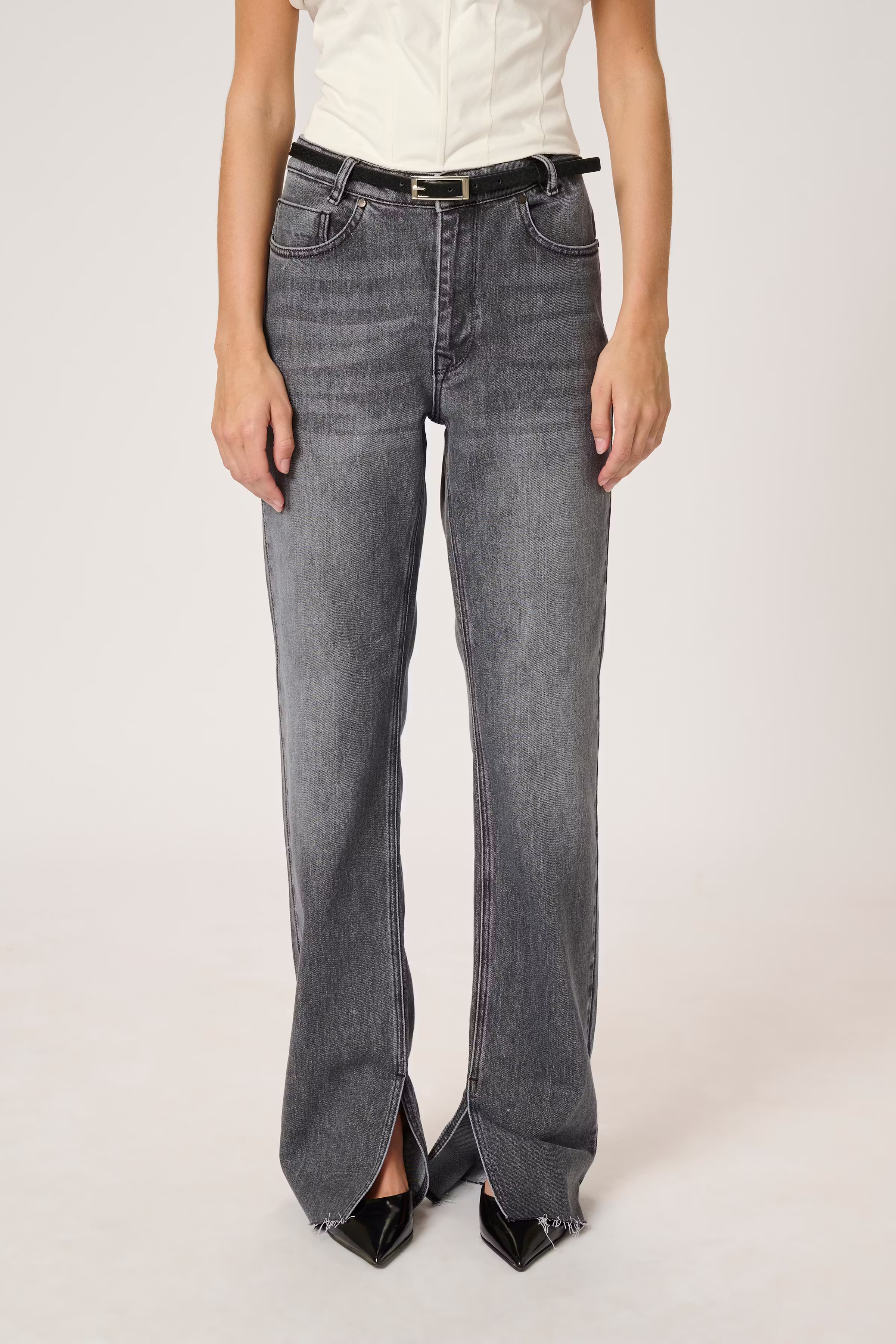 DaisyMW Straight jeans LOOKBOOK FRONT 10704233-100087