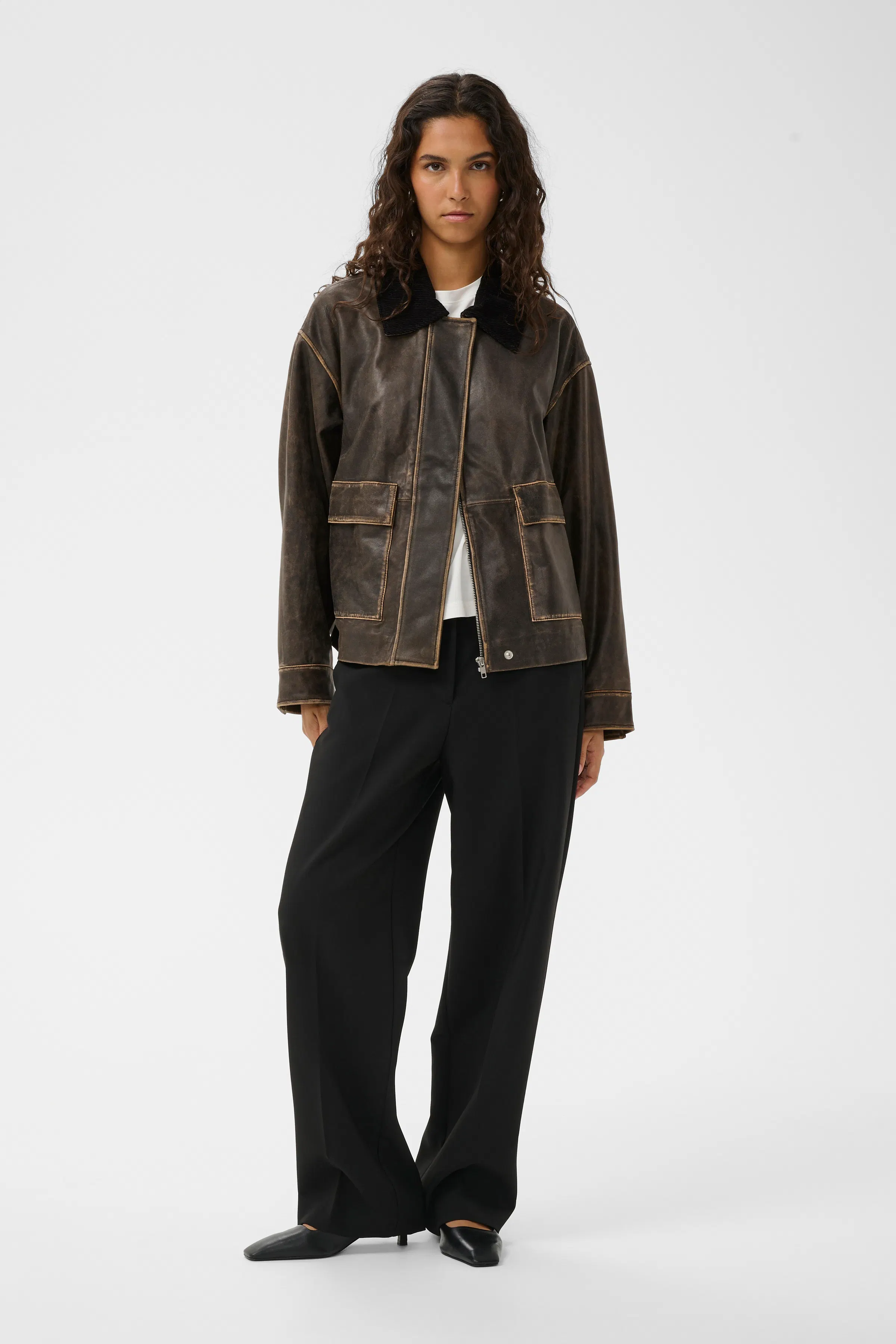 LETICIA ジャケット Essie Cropped Jacket | AGOLDE | elysewalker
