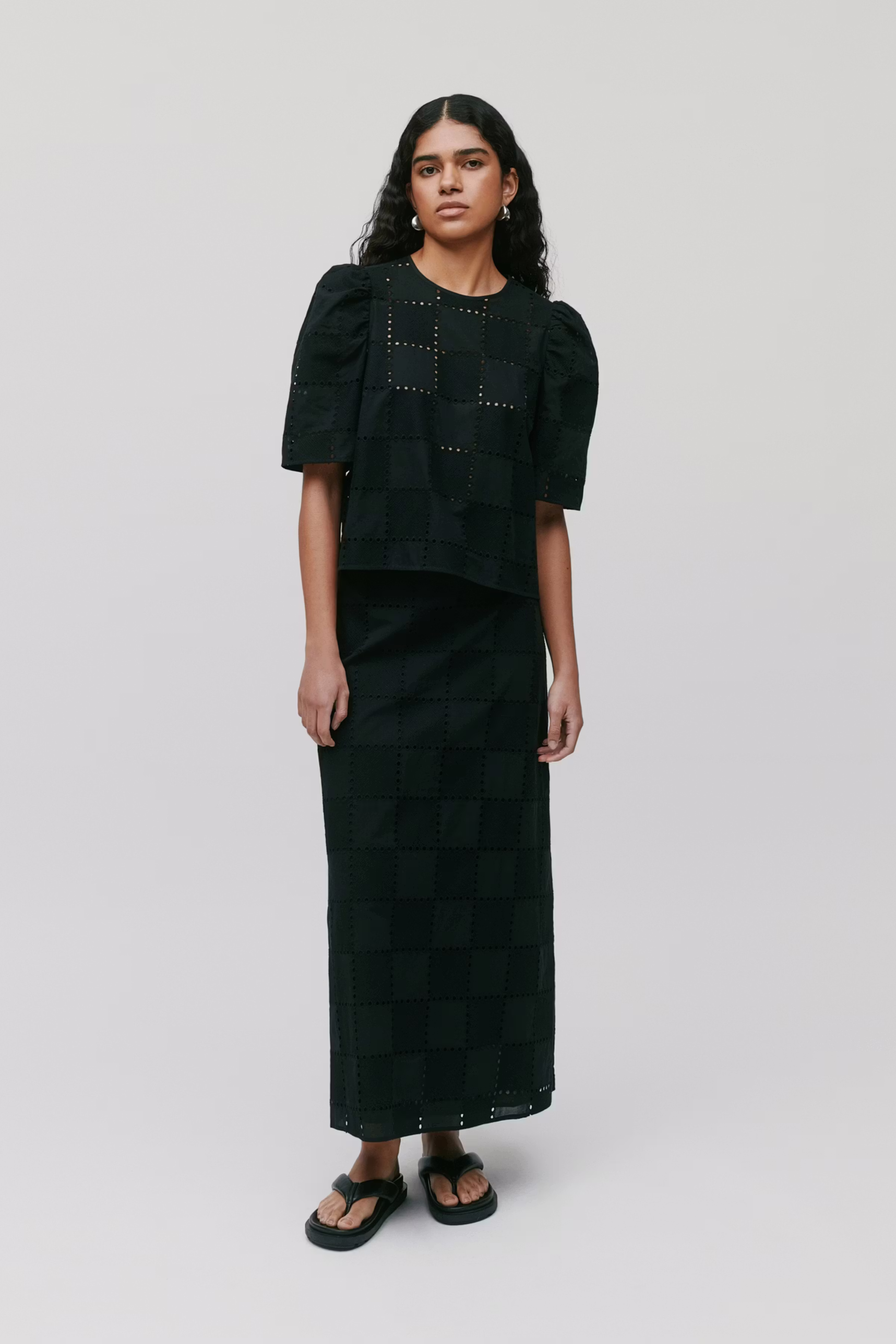 ELISABETH Blouse LOOKBOOK FRONT 30600483-BK999