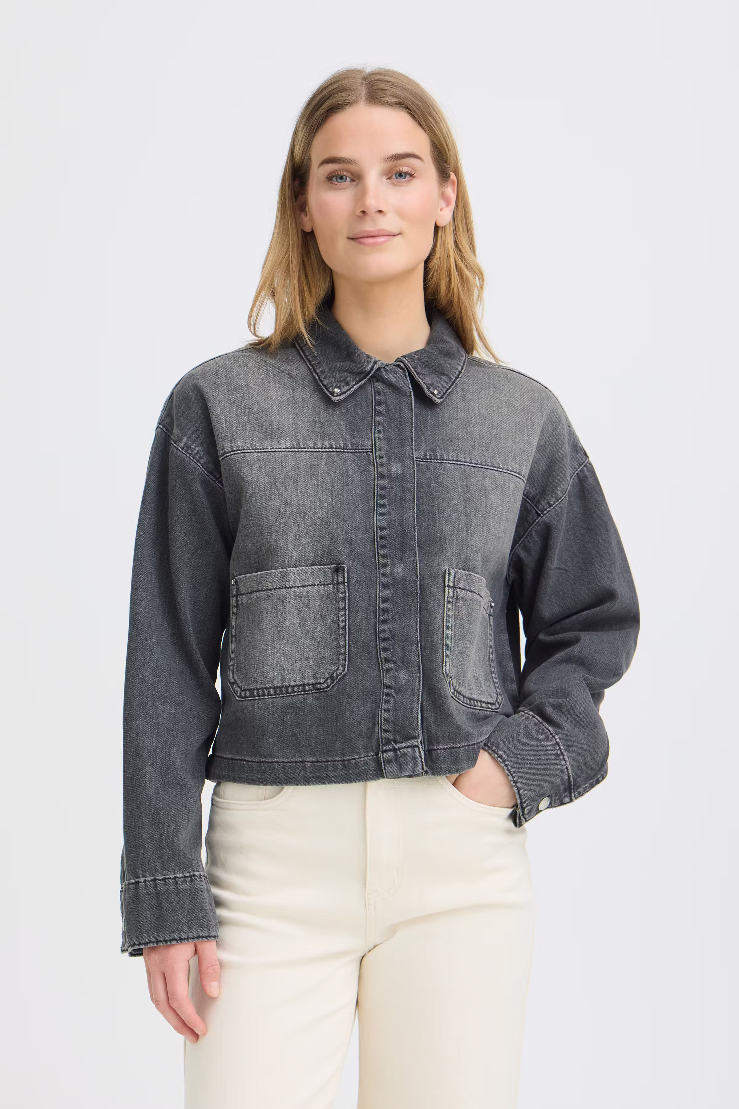 PZABIGAIL Hemd LOOKBOOK FRONT 50210289-200006