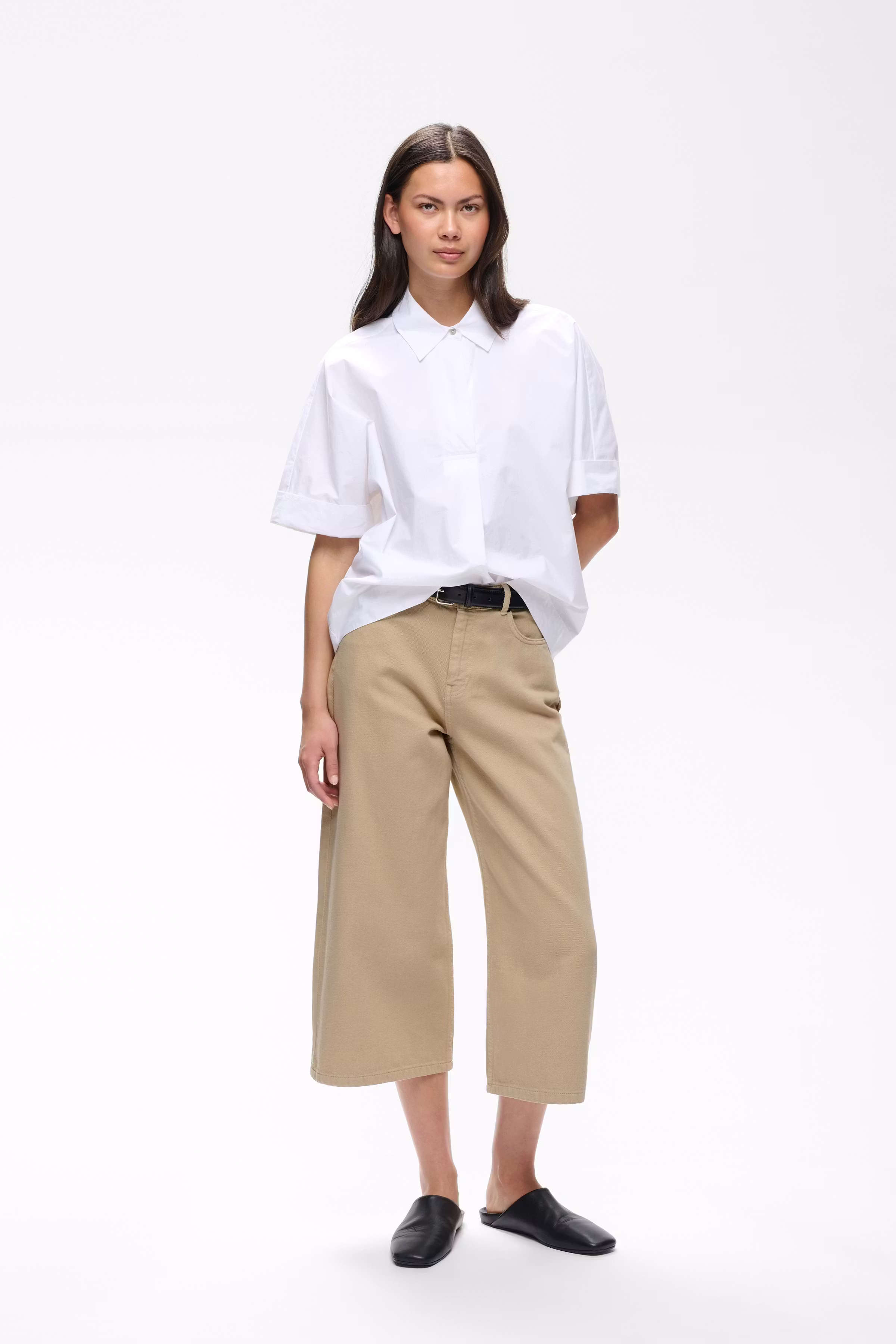 BaliaIW Culotte Jeans LOOKBOOK FRONT 30111227-161101