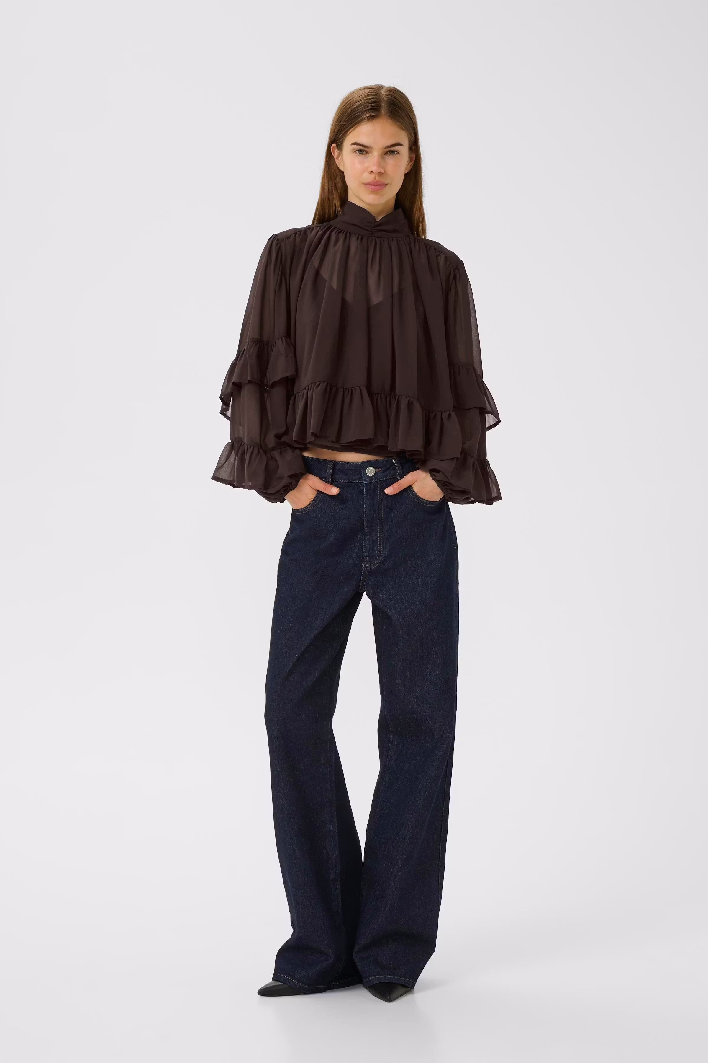 GZmio Bluse LOOKBOOK FRONT 10910650-191106