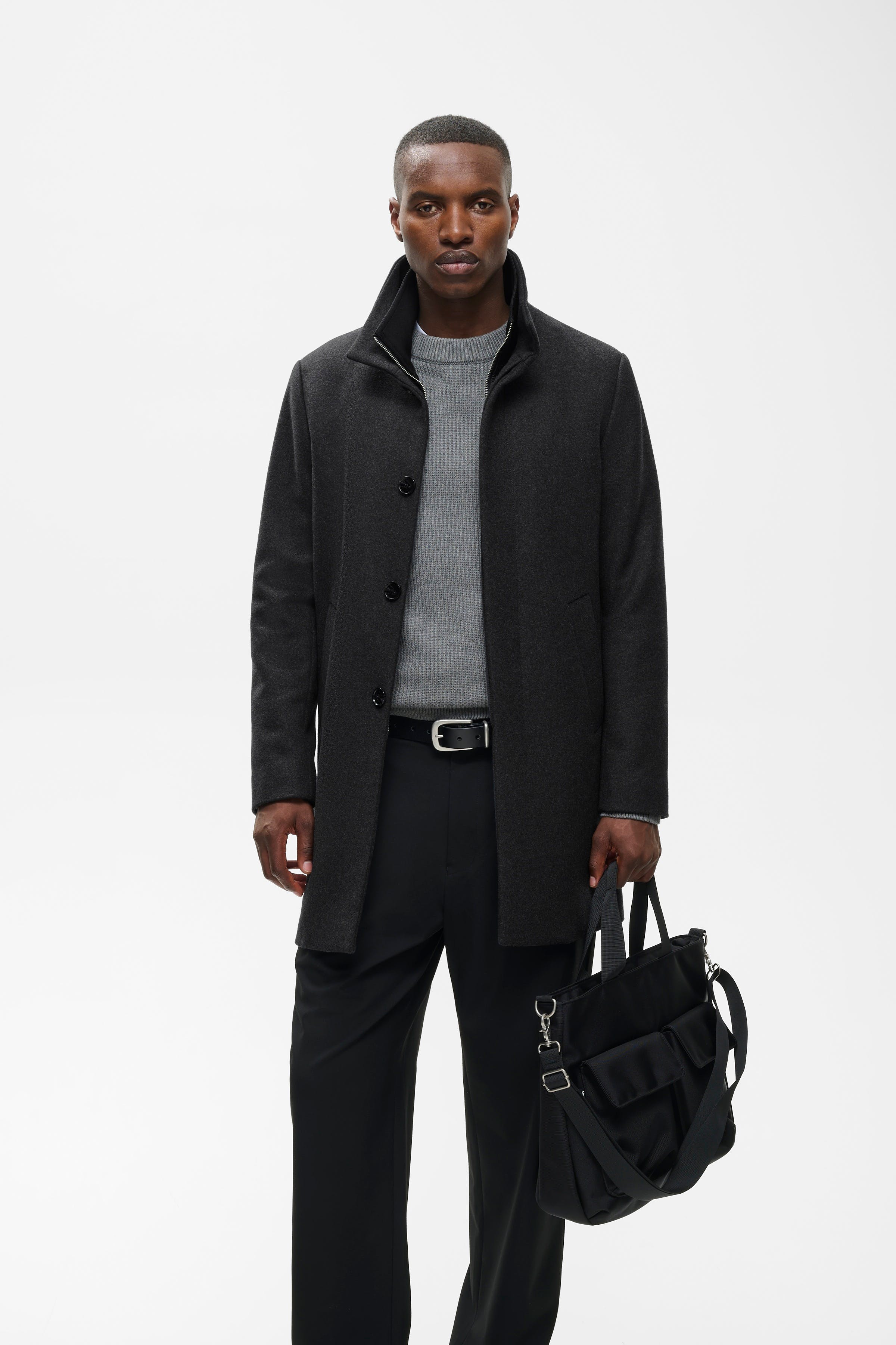 Harvey Wool Coat LOOKBOOK FRONT 30203845-300270