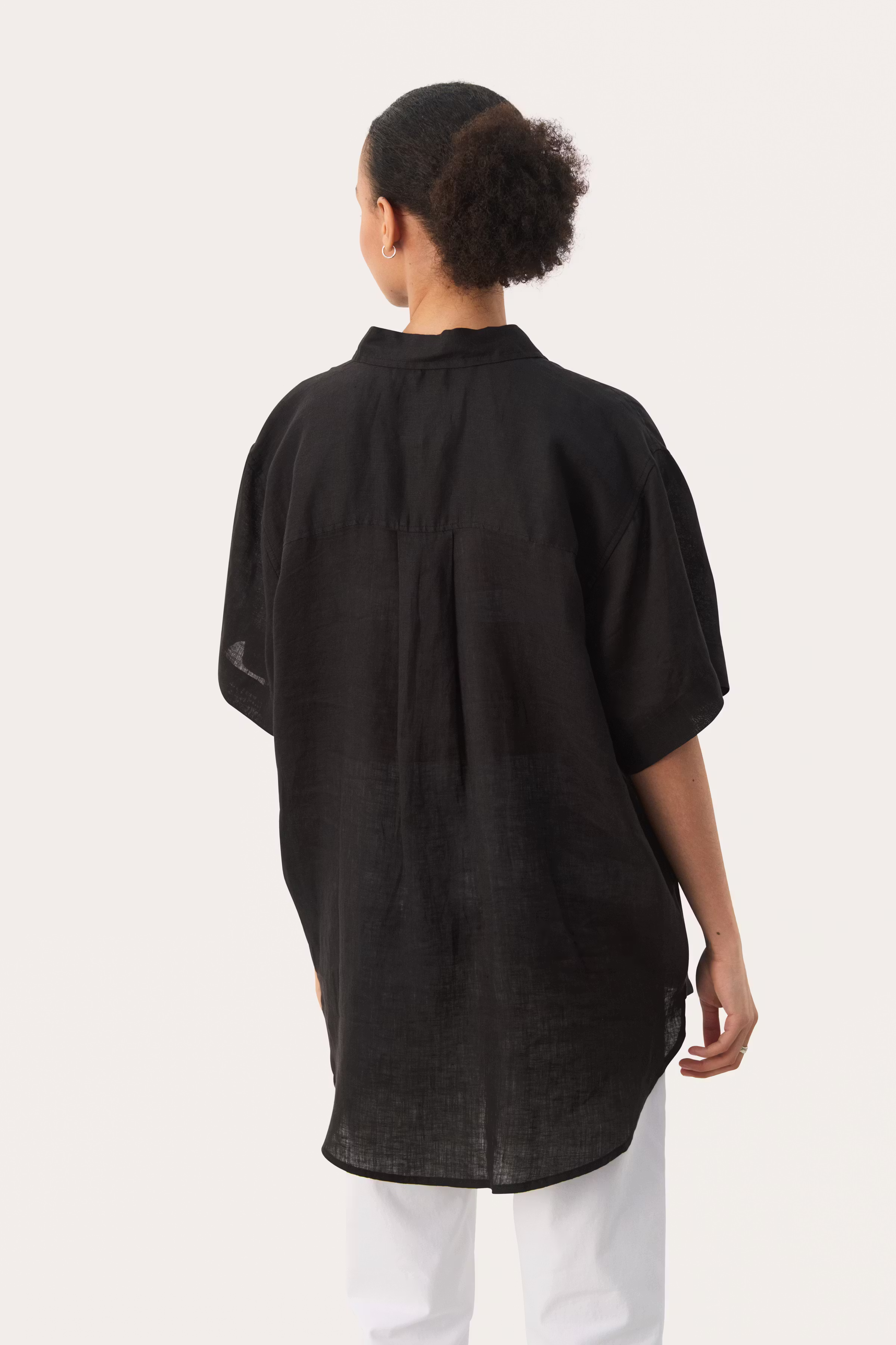 GarinePW Churzärmligs Linnehemd LOOKBOOK BACK 30308749-194008