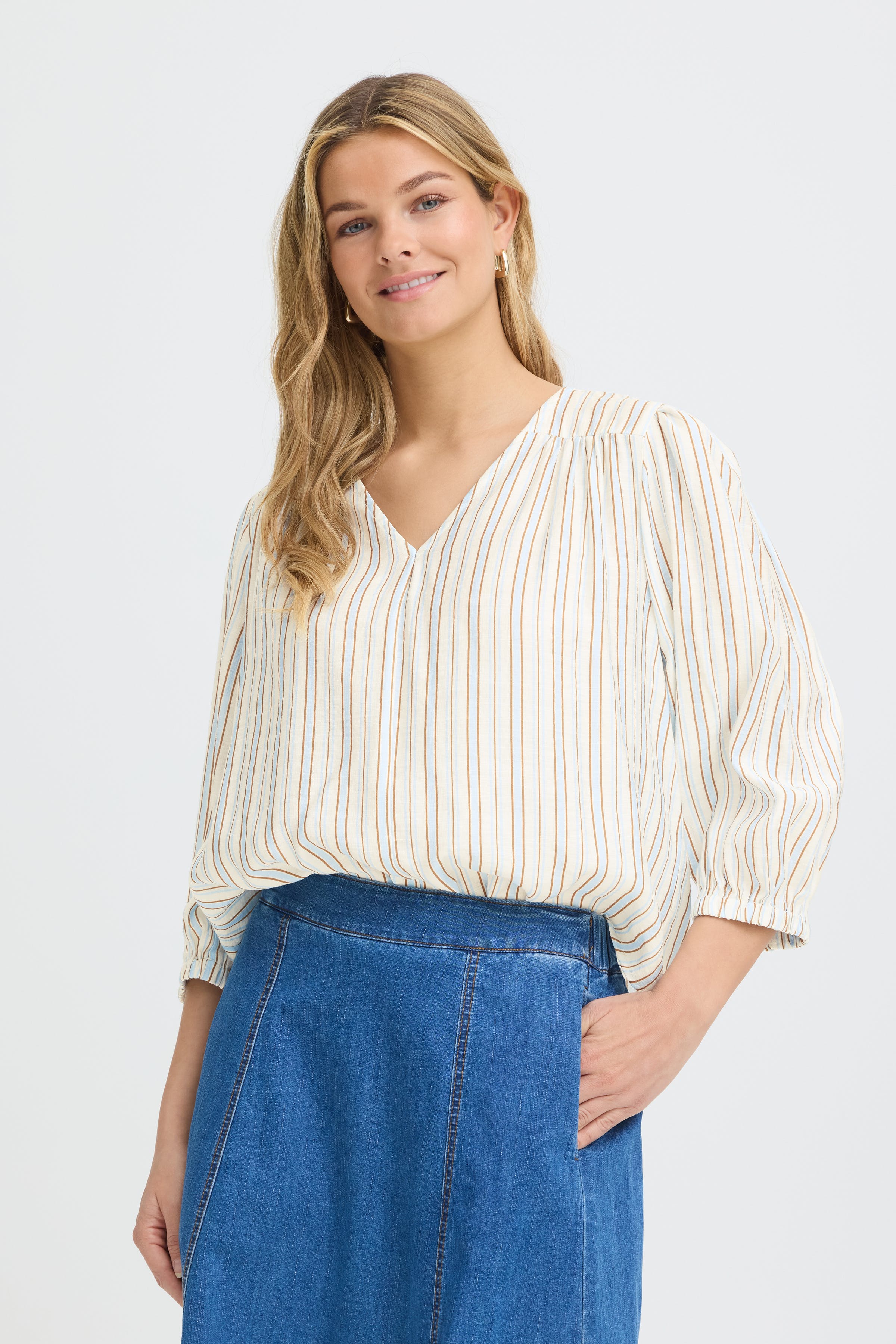FRARIANA Blouse LOOKBOOK FRONT 20618028-900010036