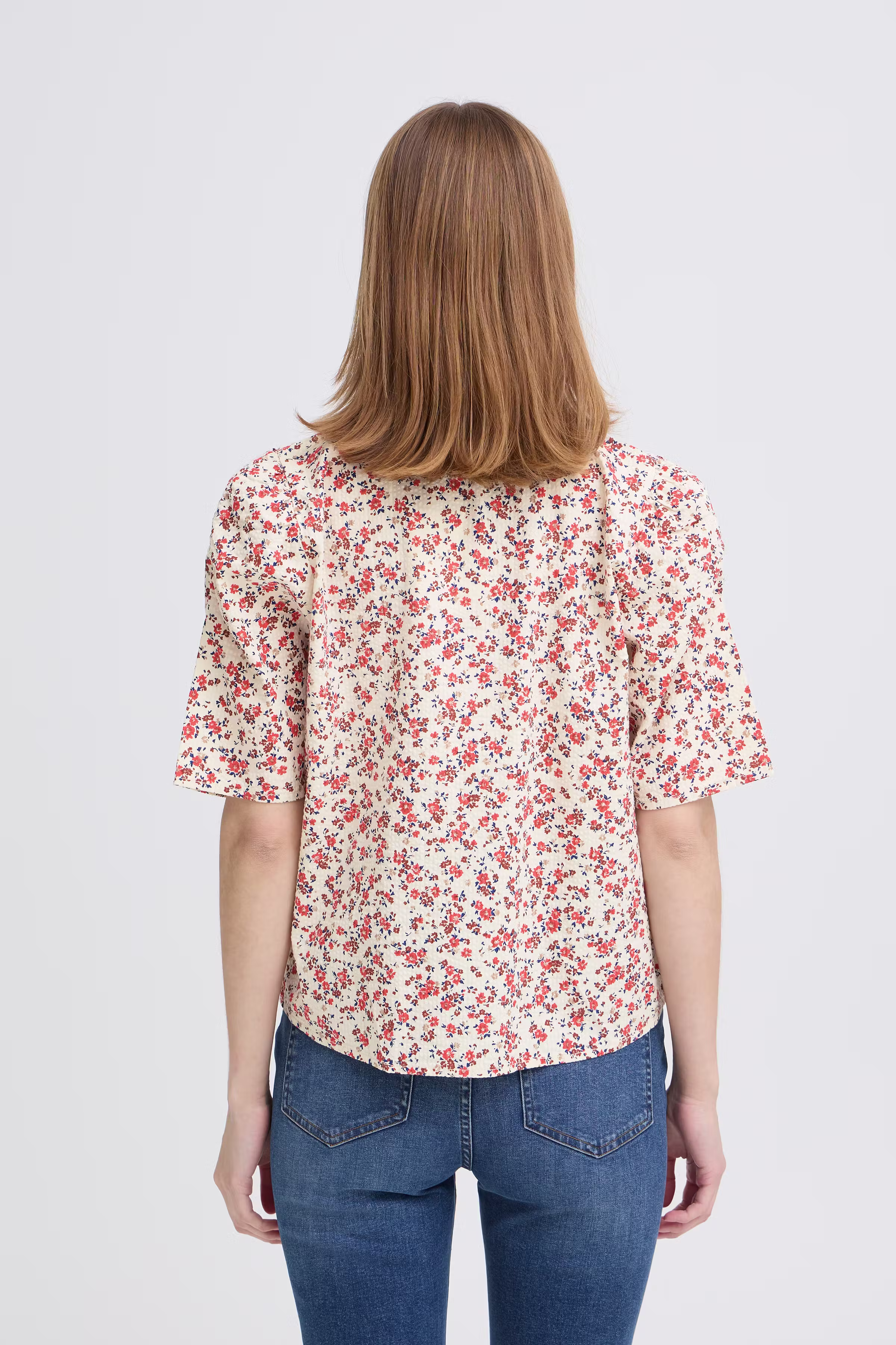 IHQWINA Skjorte LOOKBOOK BACK 20125169-900004157