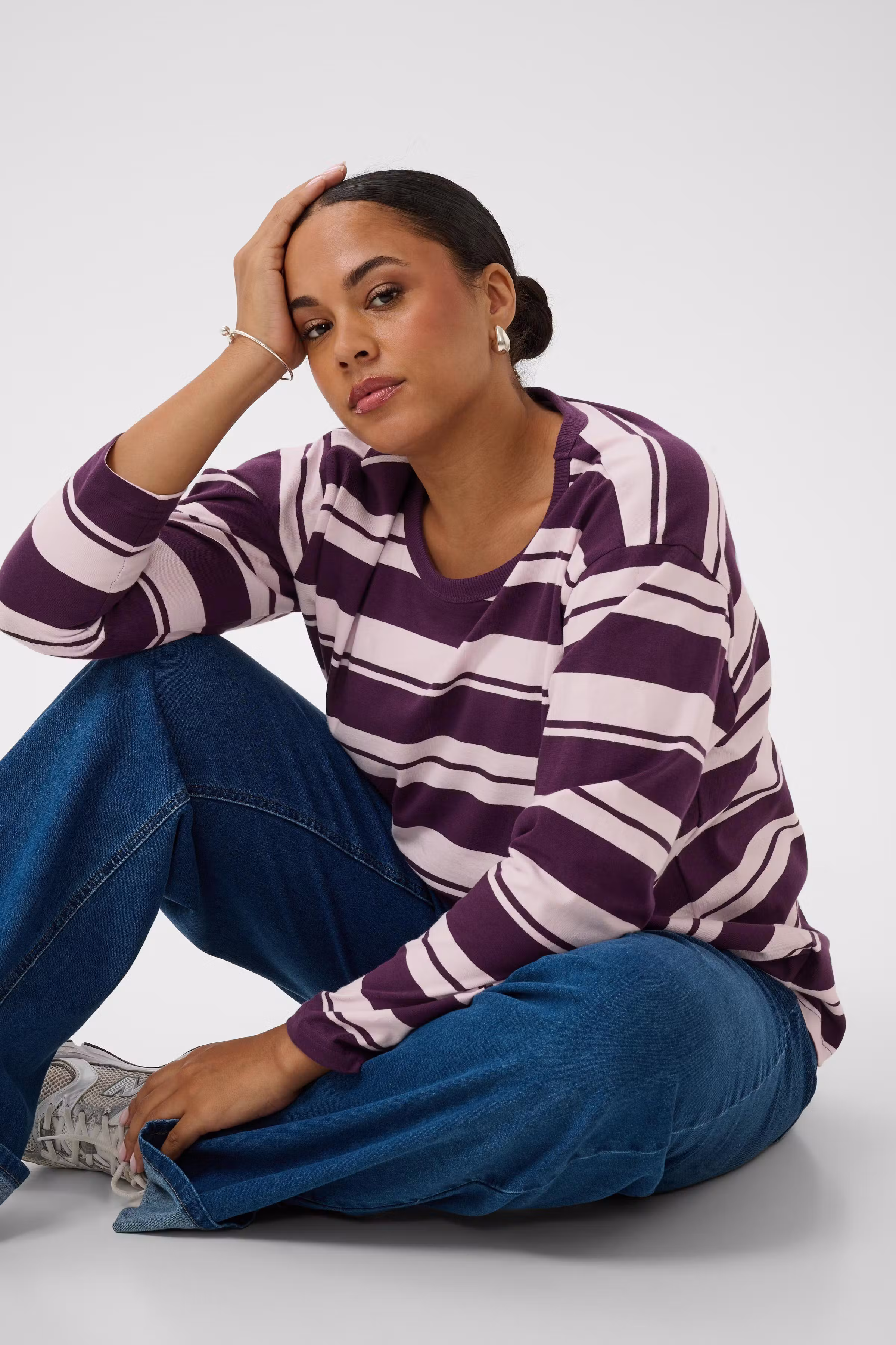 KCwinni Gestreiftes Langarmshirt LOOKBOOK DETAIL 10584218-1000561