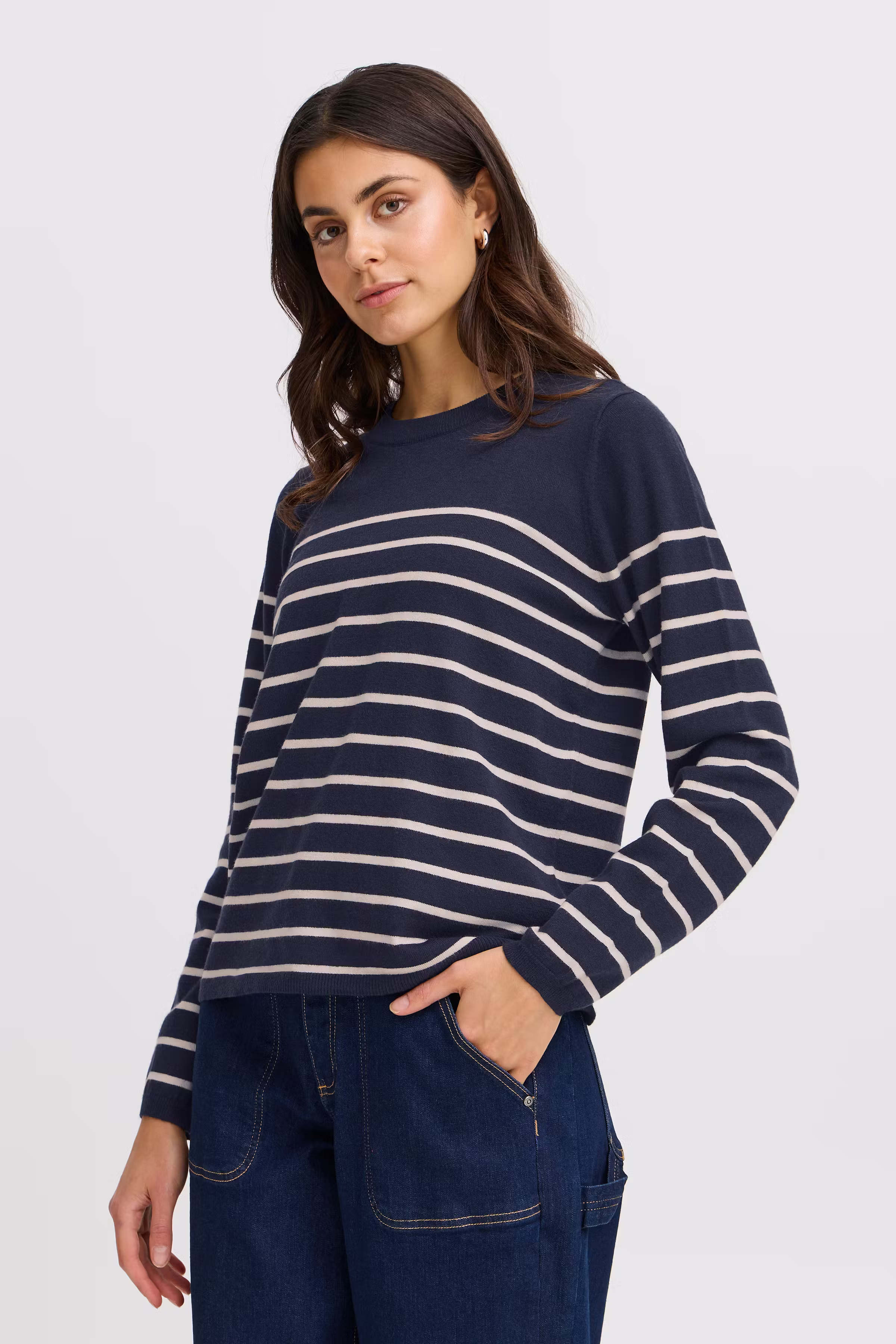 FRMELANI PU 13 Strikket pullover LOOKBOOK FRONT 20615295-200119