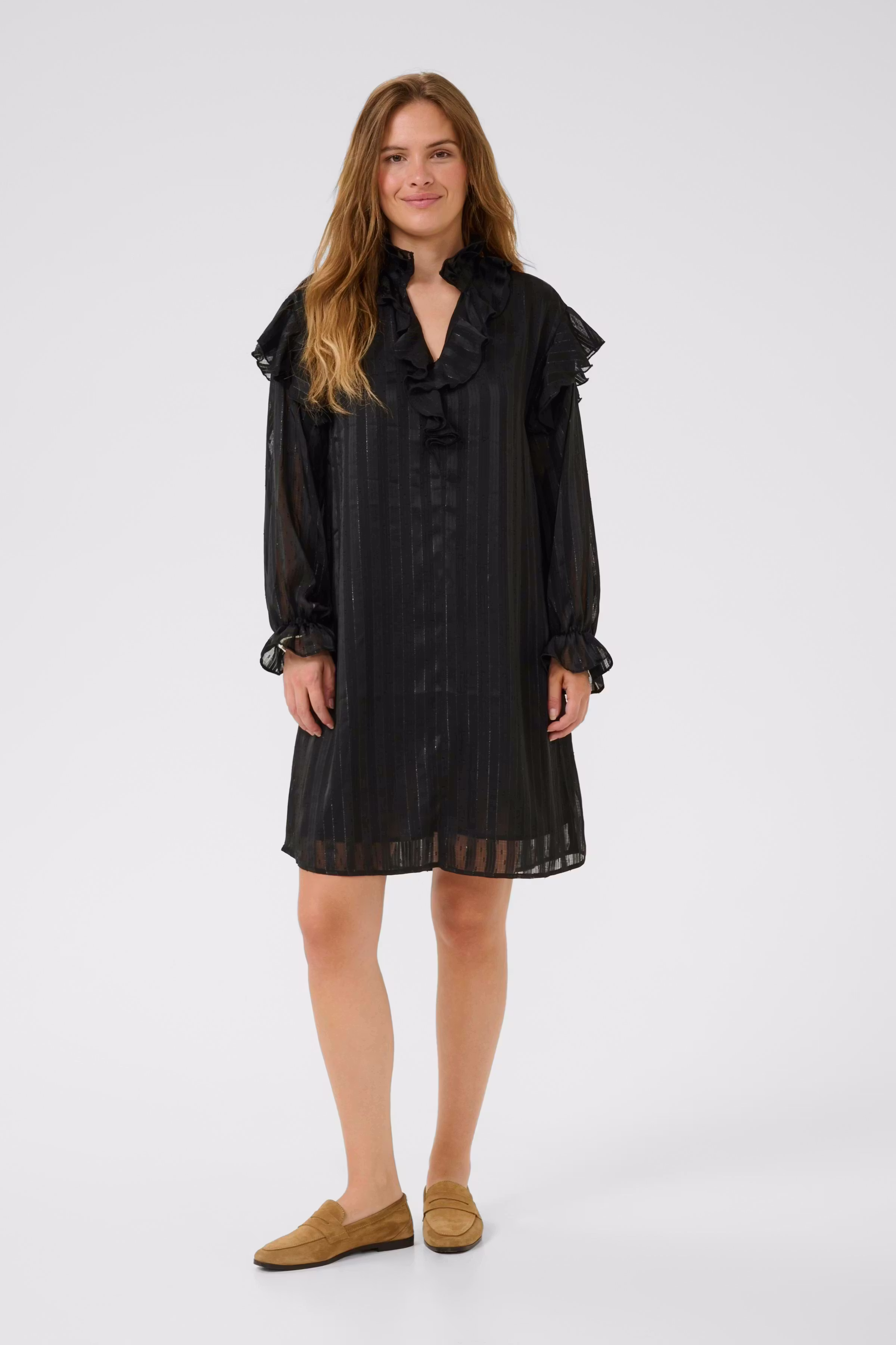 CUflowy Kjole LOOKBOOK FRONT 50112303-500012