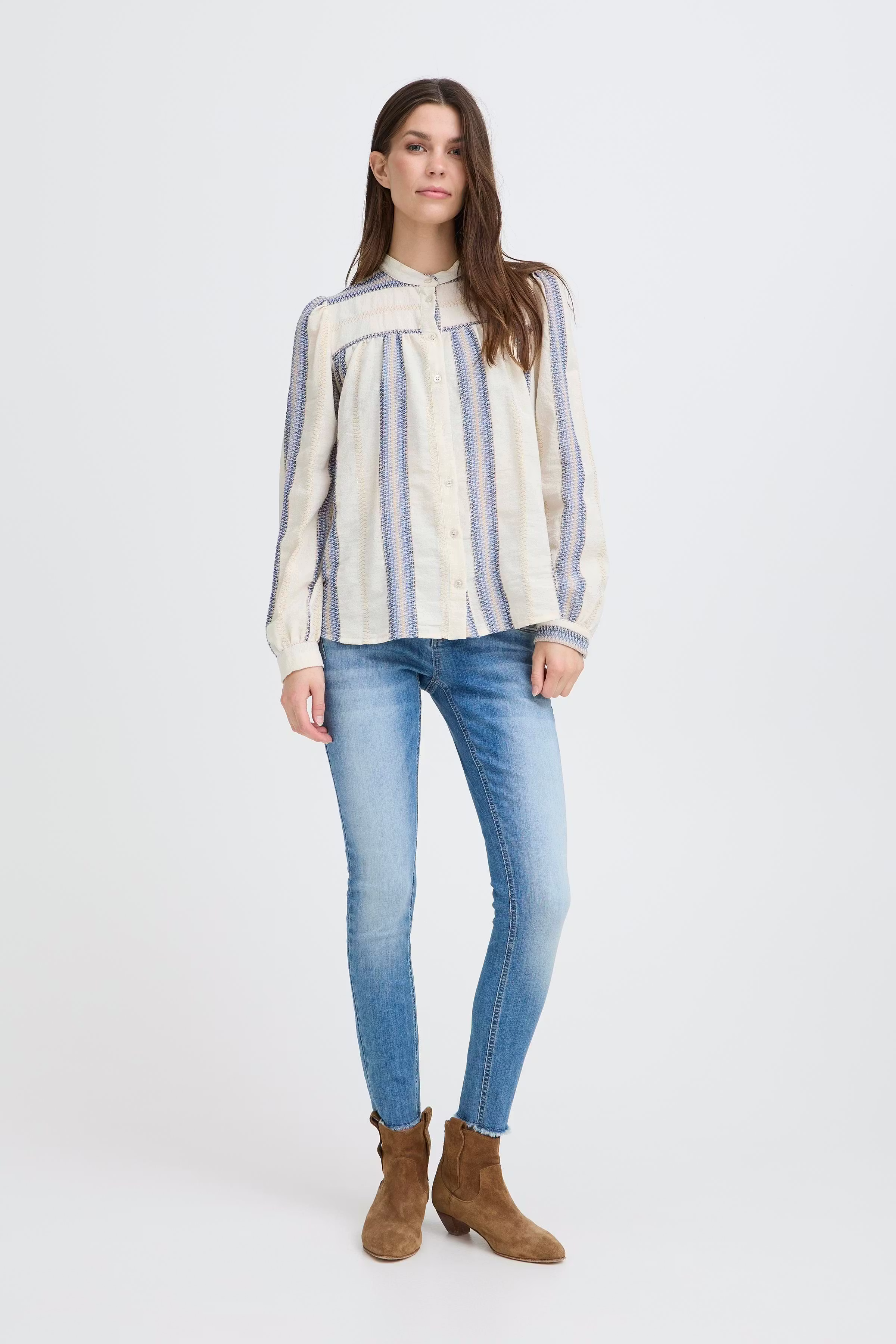 PZADOLA Skjorte LOOKBOOK FRONT 50210392-900006025