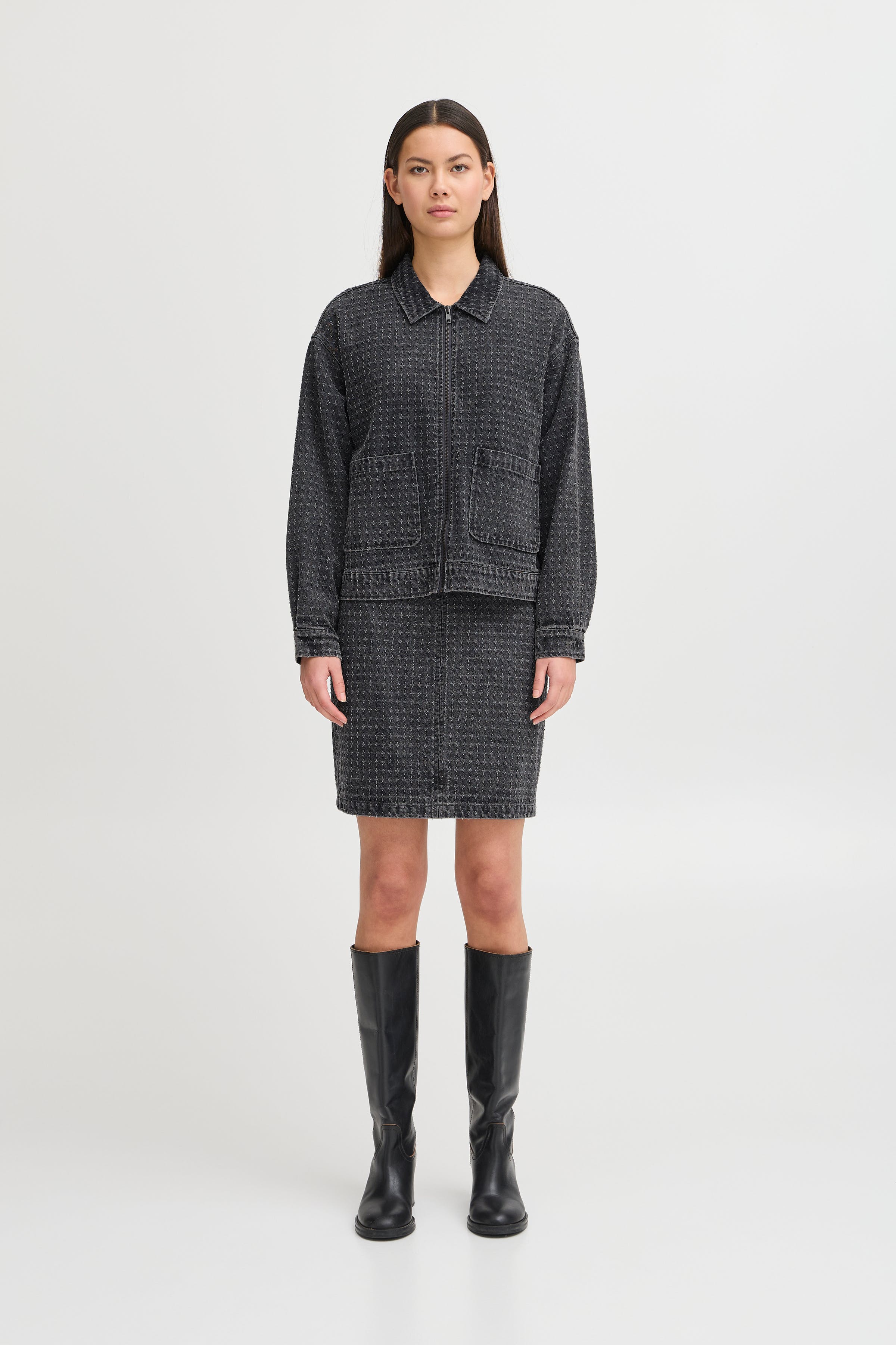 IHANGELS Denim jack LOOKBOOK FRONT 20122355-200341