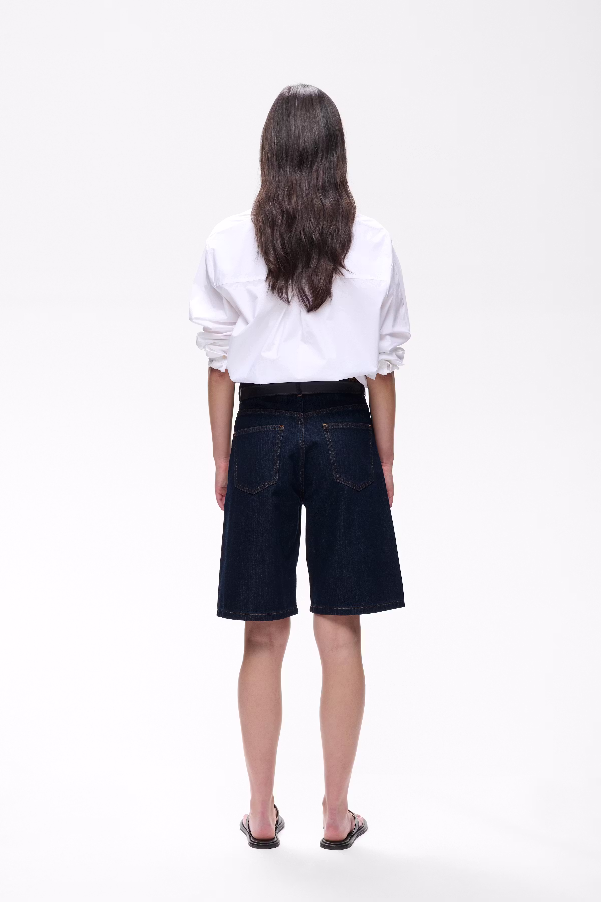 BaliaIW Denim Shorts LOOKBOOK BACK 30111226-304092