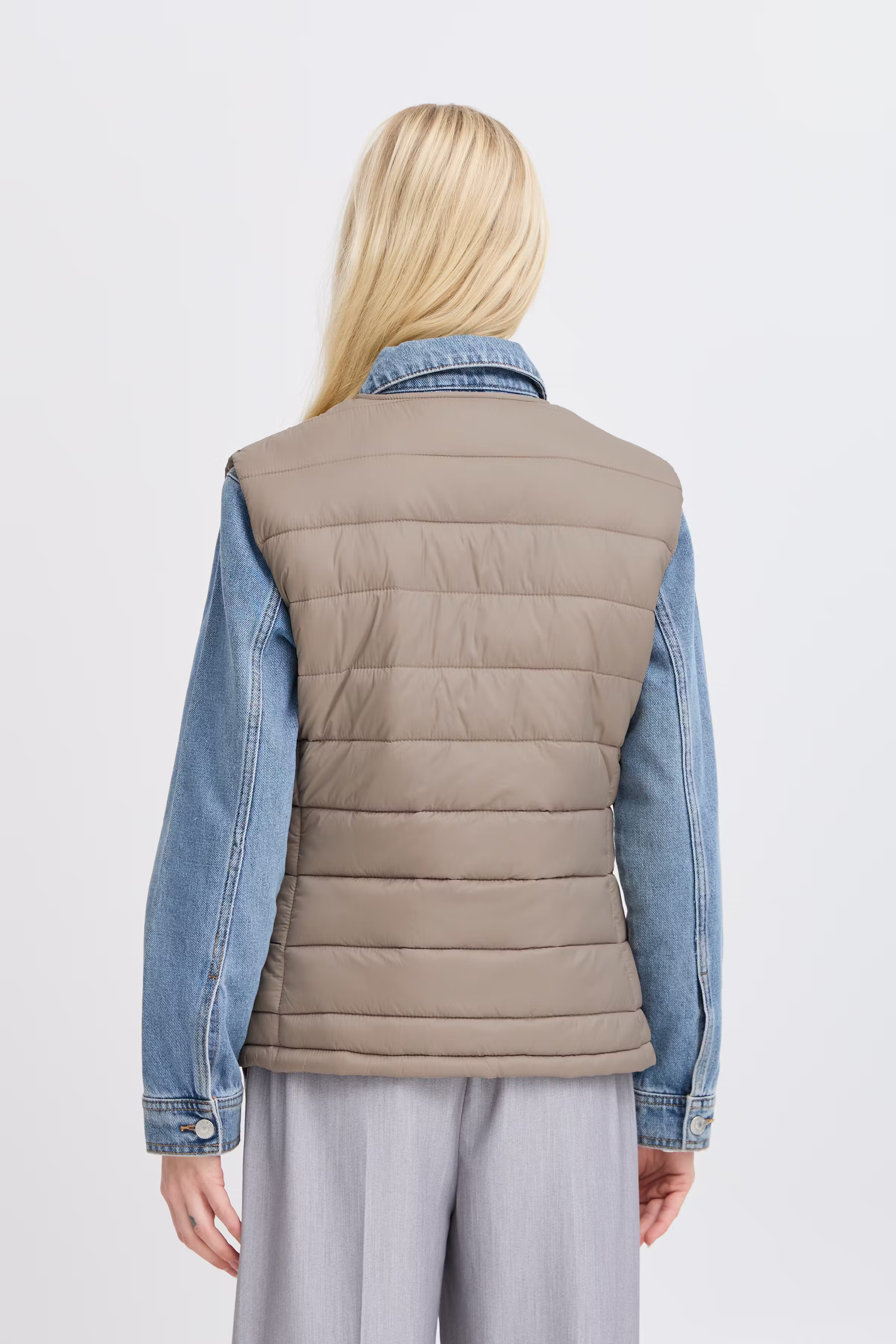 BYBERTA Weste oberbekleidung LOOKBOOK BACK 20816074-171105