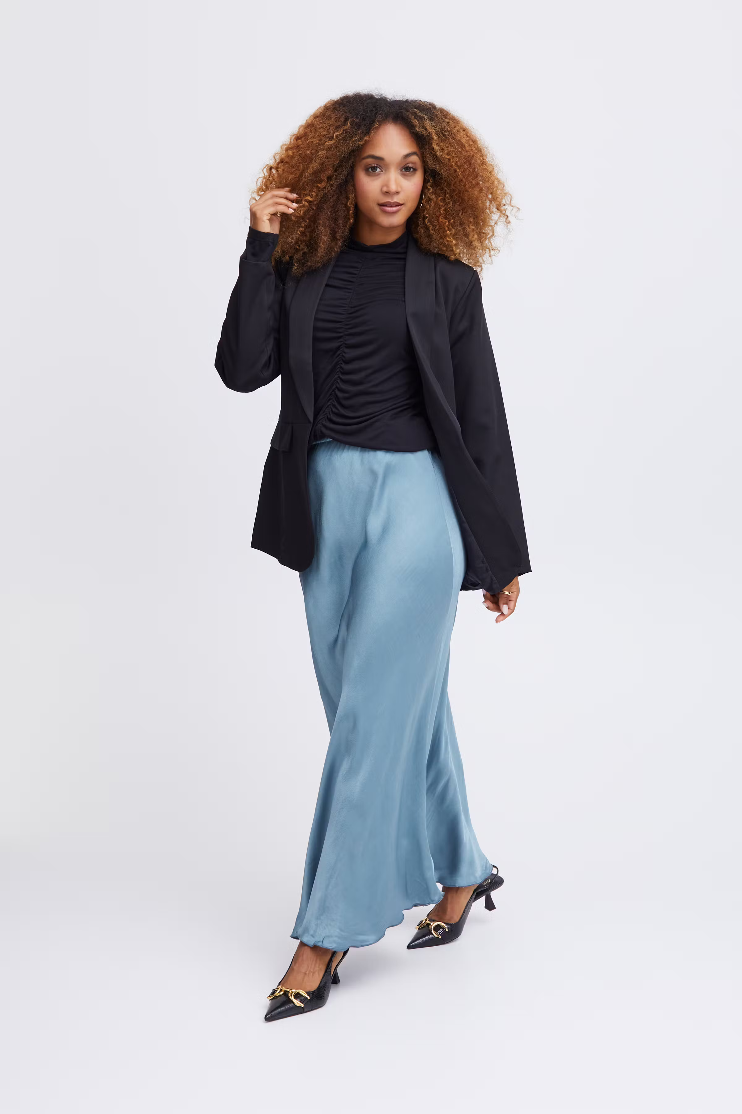 SBCOVERLY Skjørt LOOKBOOK FRONT 22100403-203403