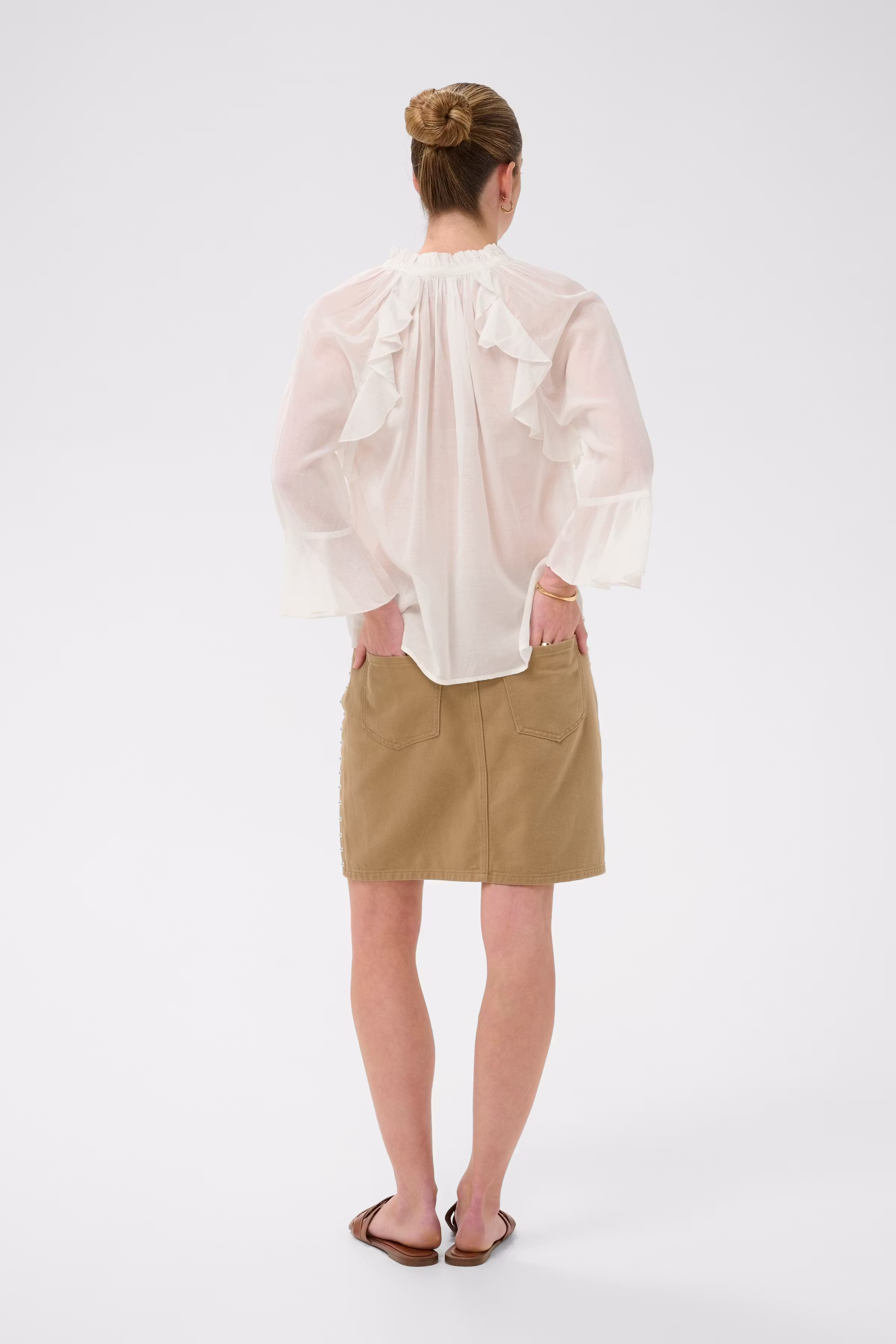 KAflora Blouse LOOKBOOK BACK 10511480-110602