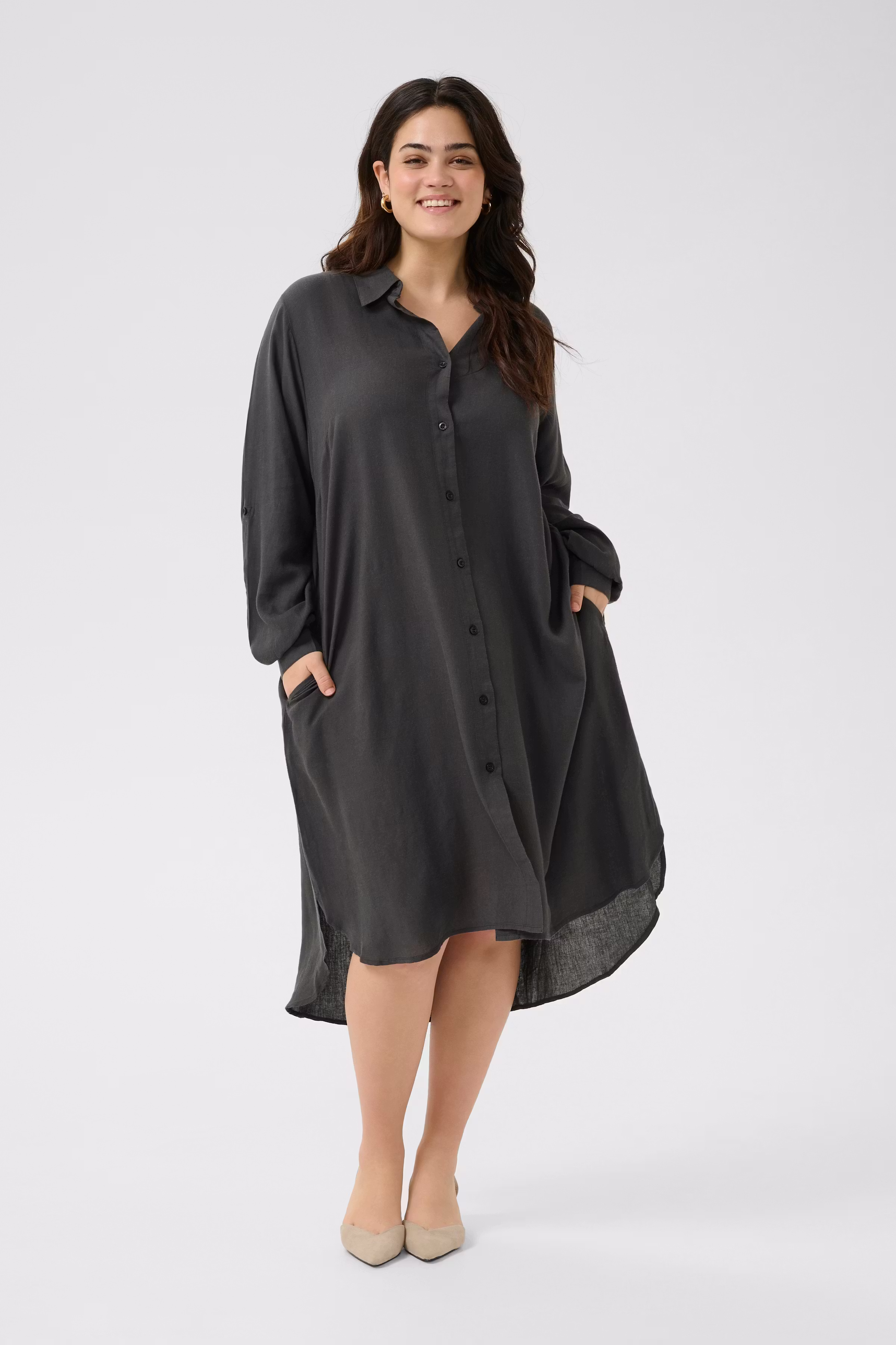 KCmille Leinenkleid LOOKBOOK FRONT 10582213-190205