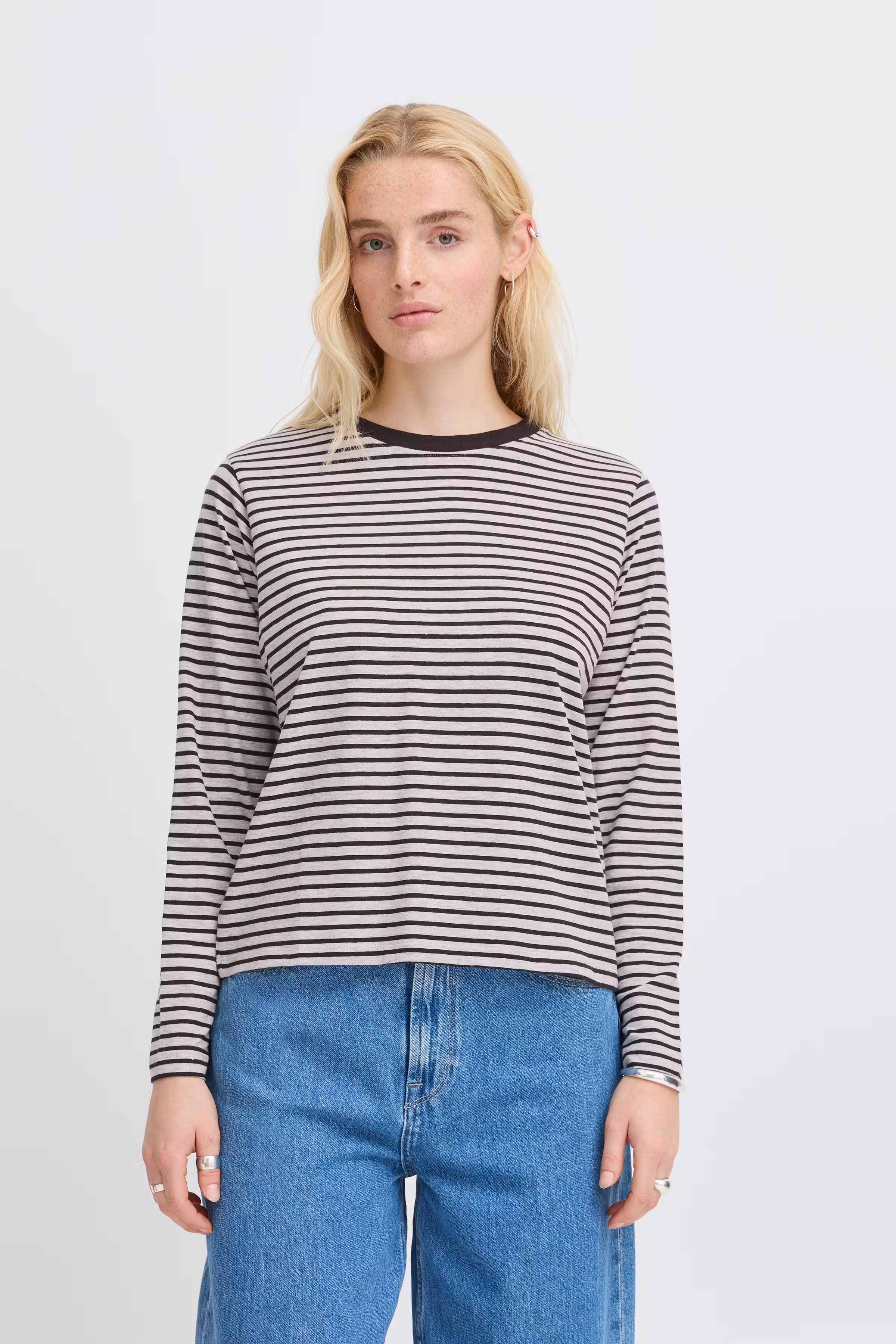 IHMIRA Langærmet T-shirt LOOKBOOK FRONT 20122519-204128